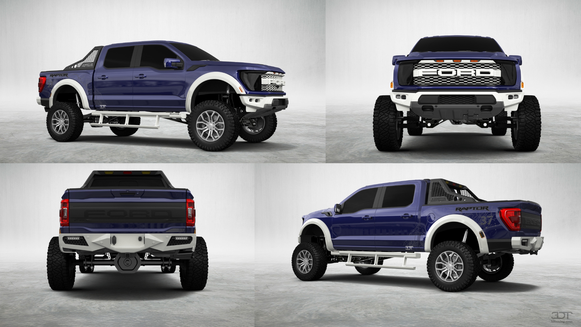 Ford F-150 Raptor 4 Door pickup truck 2021 tuning