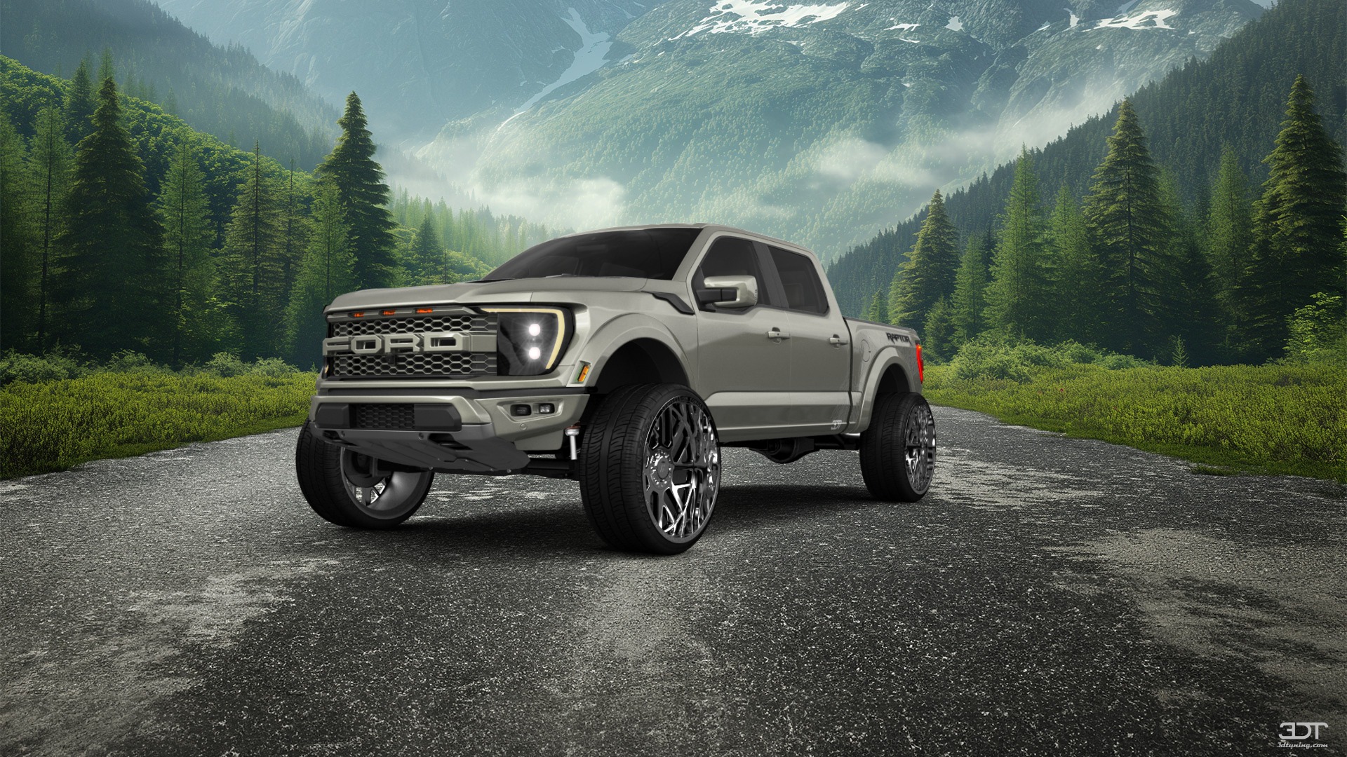 Ford F-150 Raptor 4 Door pickup truck 2021