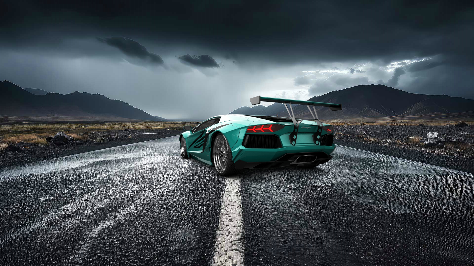 Lamborghini Aventador 2 Door Coupe 2012 tuning