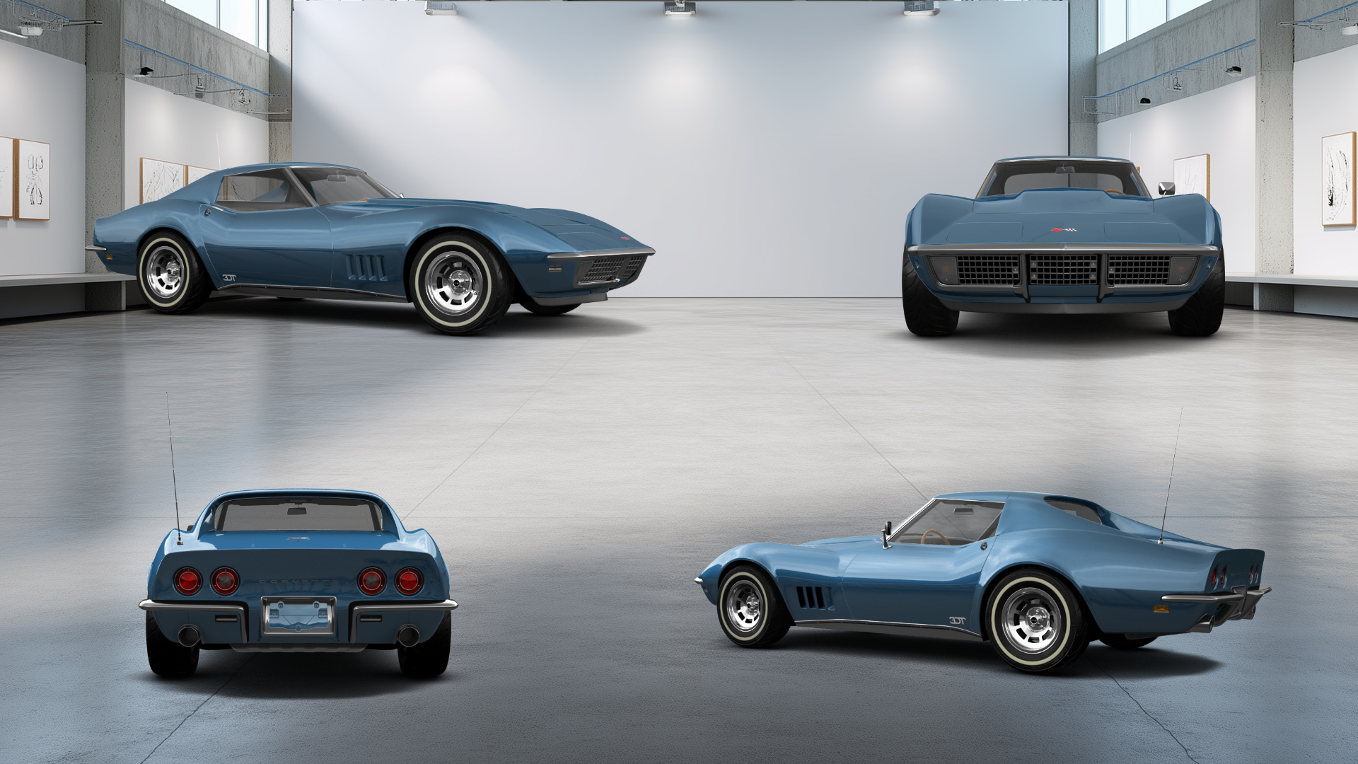 Chevrolet Corvette 2 Door Coupe 1968 tuning