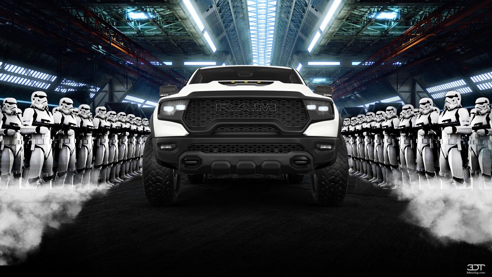Tuning Dodge Ram Hennessey Mammoth 6X6 Truck 2021