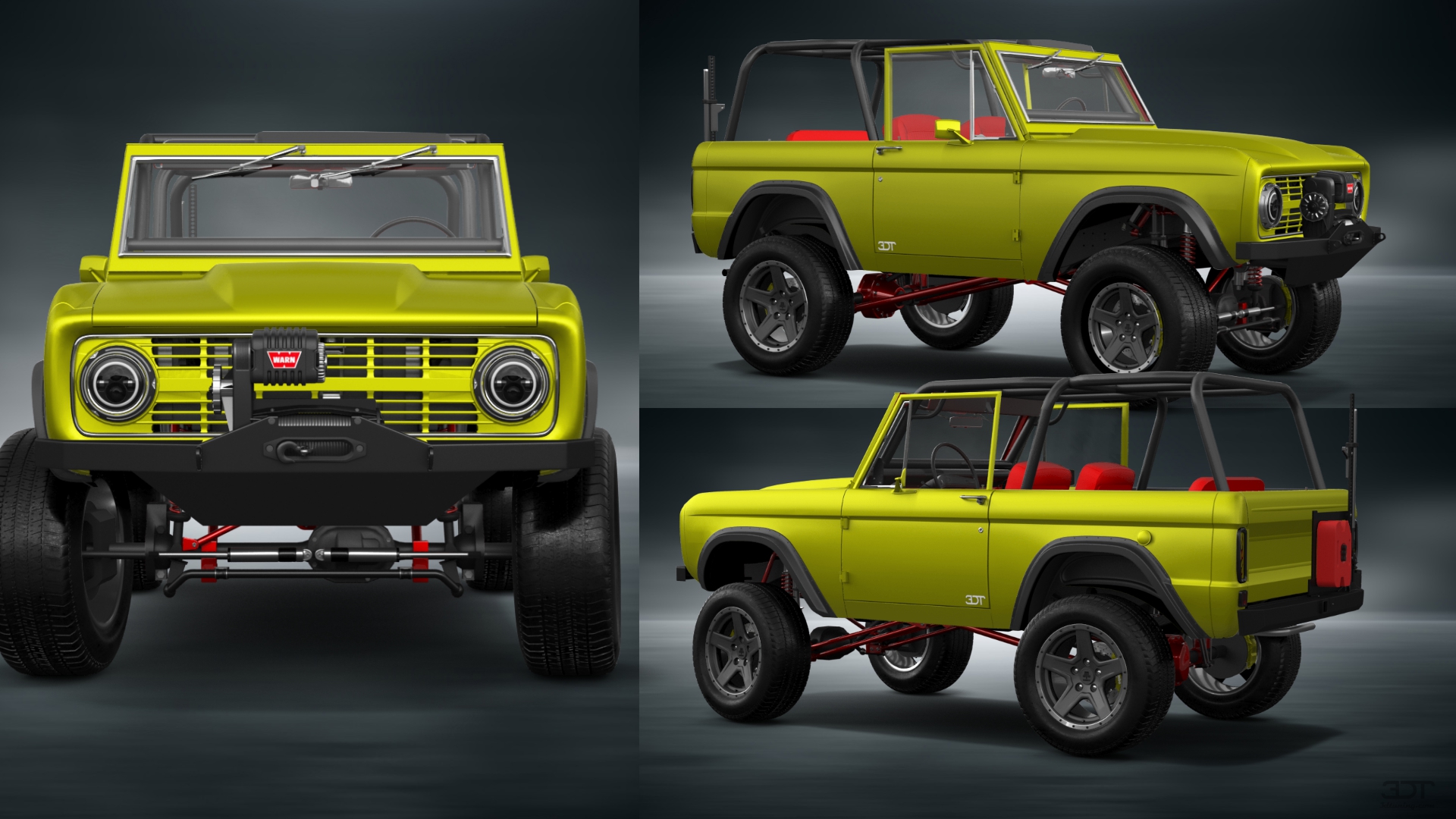 Ford Bronco 3 Door SUV 1965