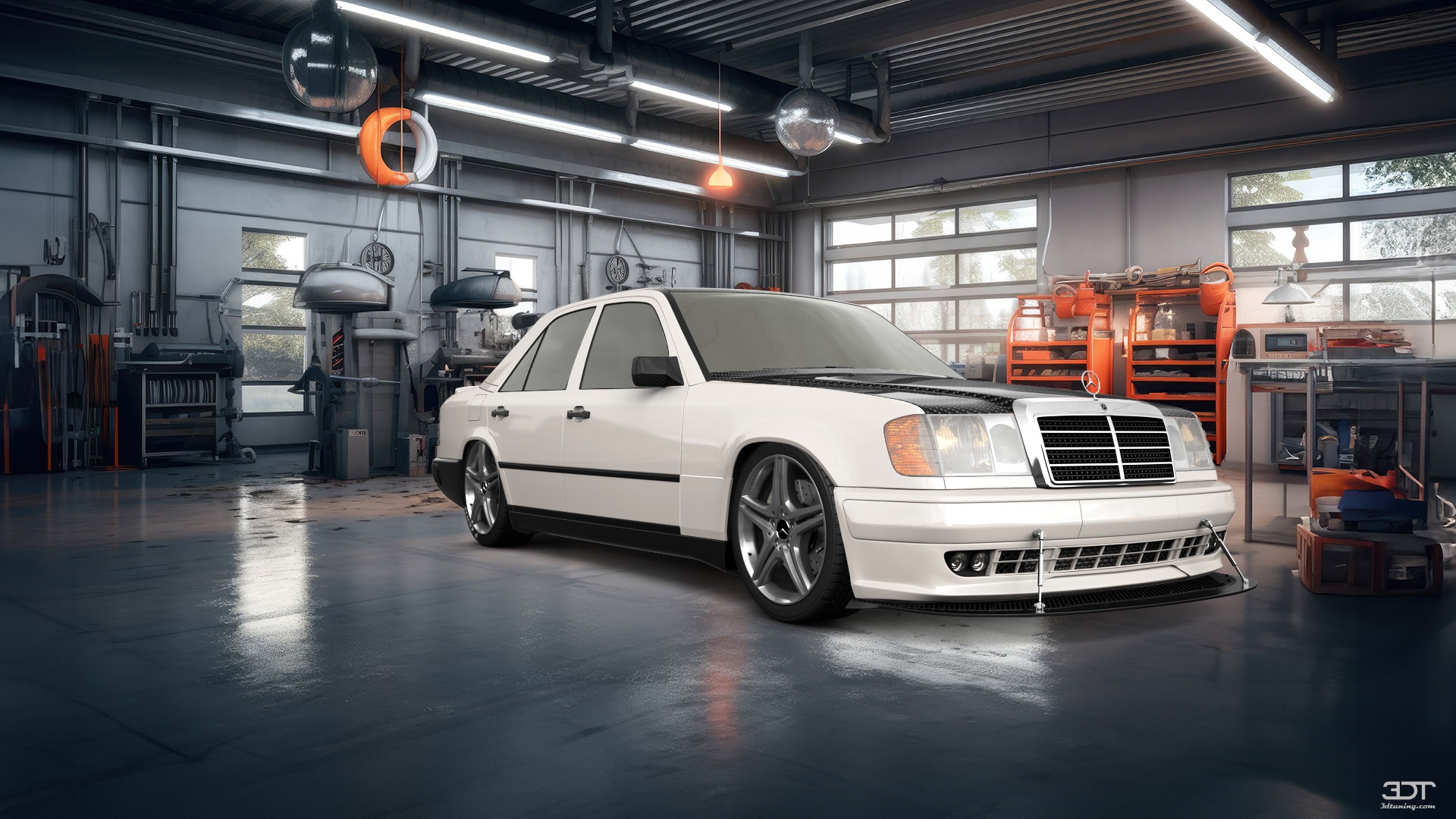 Mercedes E-Class Sedan 1984 tuning