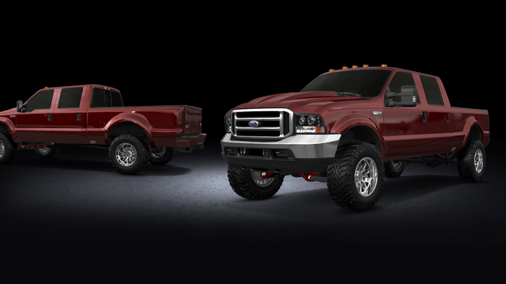 Ford F-250 Crew Cab 4 Door pickup truck 1999
