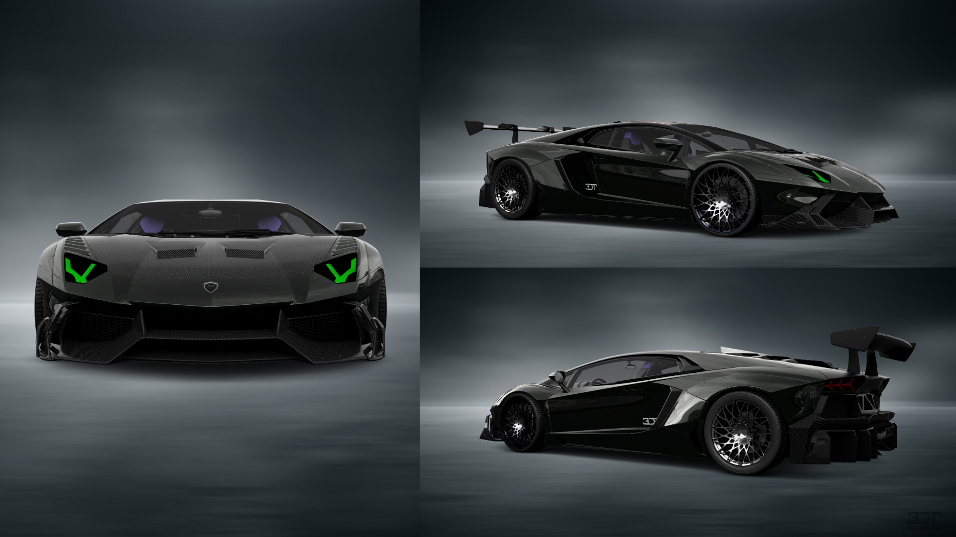 Lamborghini Aventador 2 Door Coupe 2012 tuning