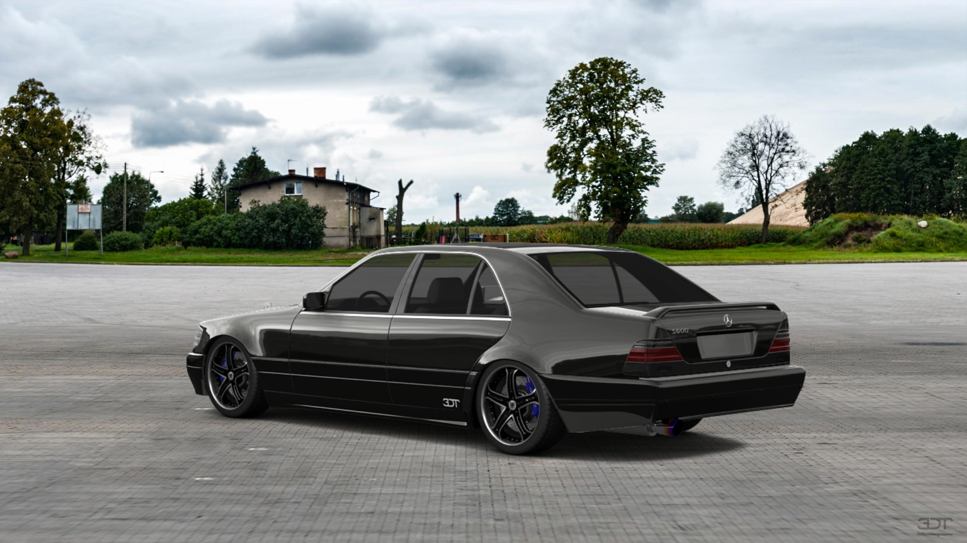 Mercedes S Class Sedan 1992 tuning