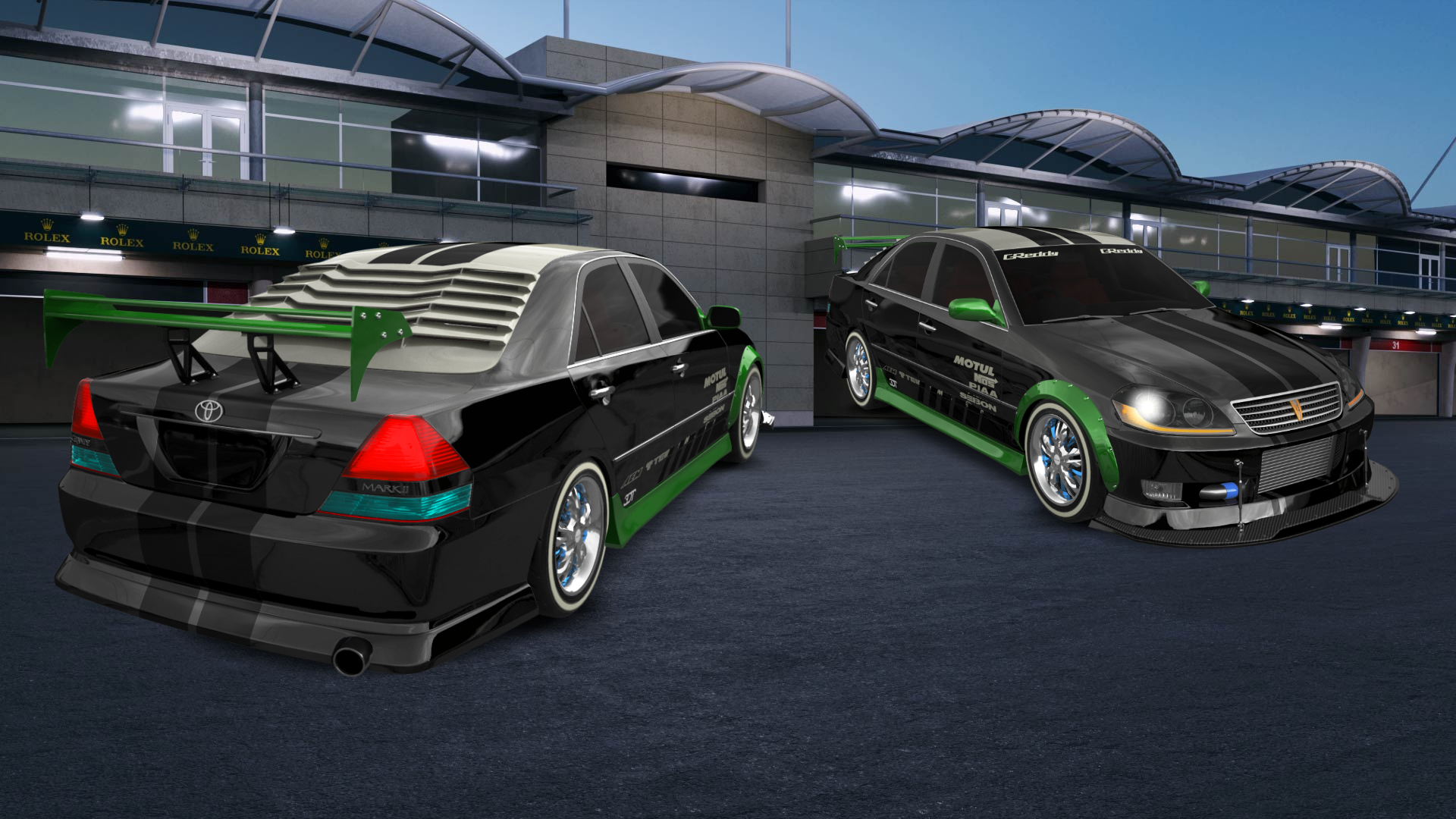 Tuning Toyota Mark II 4 Door Saloon 2002