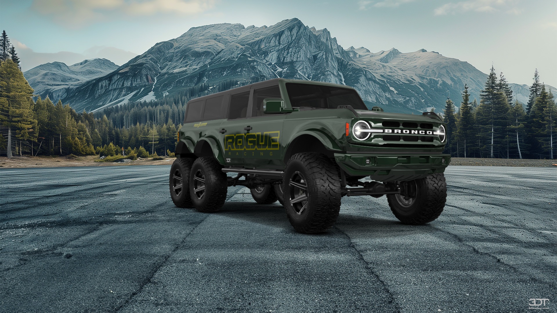 Ford Bronco 6X6 4 Door pickup truck 2021