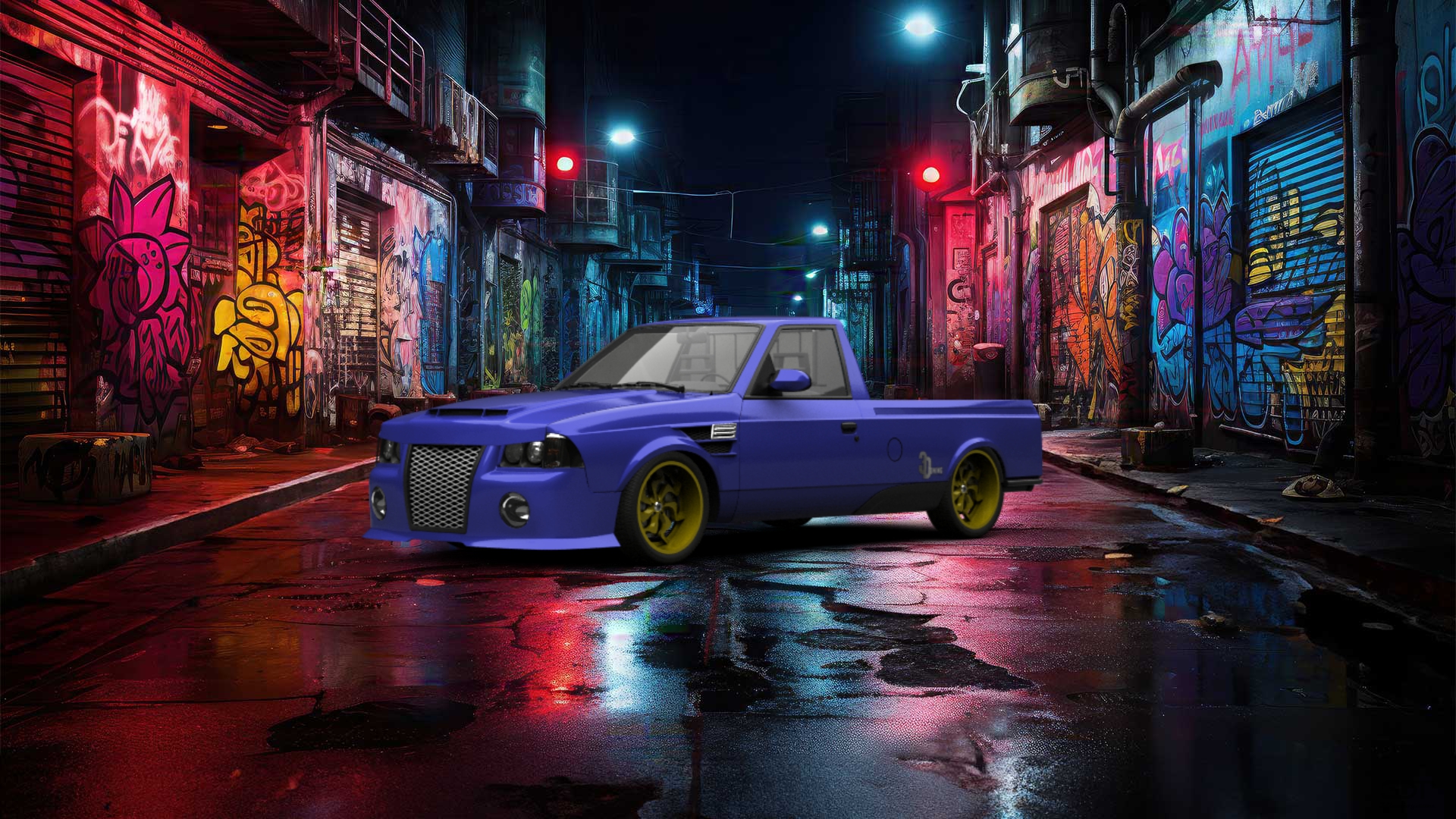 Moskvich 2335 Pickup 1993 tuning