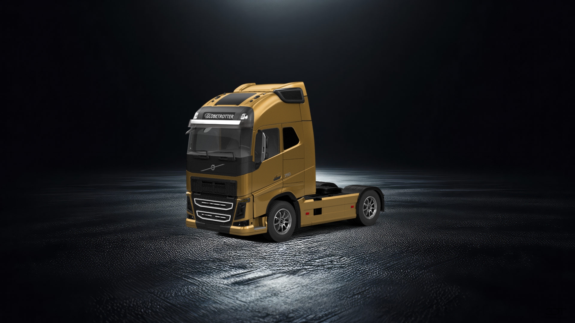 Volvo FH16 Globetrotter XL Cab Truck 2013 tuning