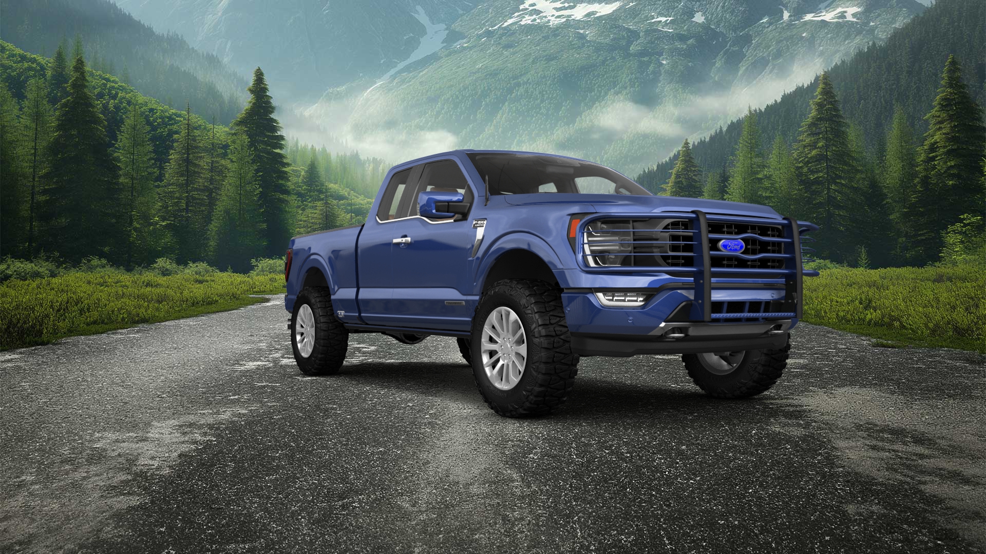 Ford F-150 Double Cab Pickup Truck 2021
