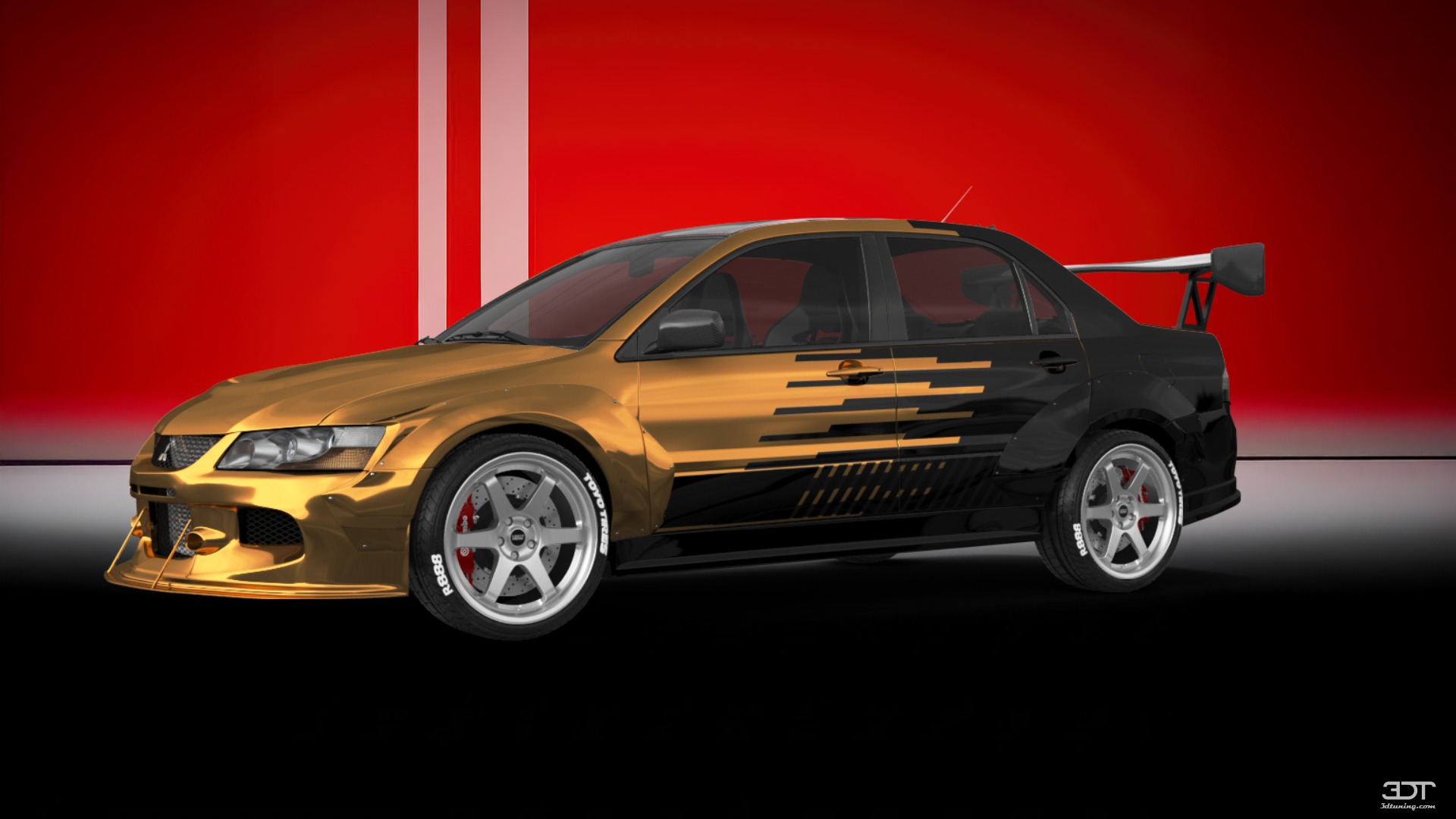 Mitsubishi Lancer Evo IX 4 Door Saloon 2005 tuning