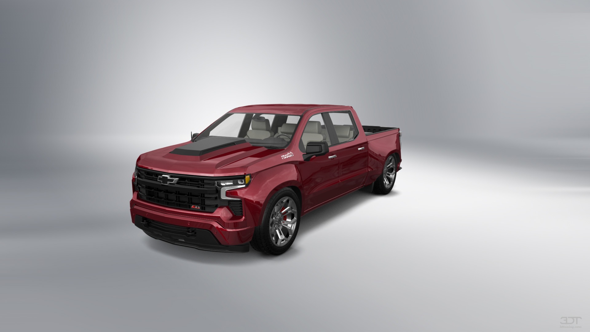 Chevrolet Silverado 1500 Crew Cab 5.8 ft box 4 Door pickup truck 2023 tuning