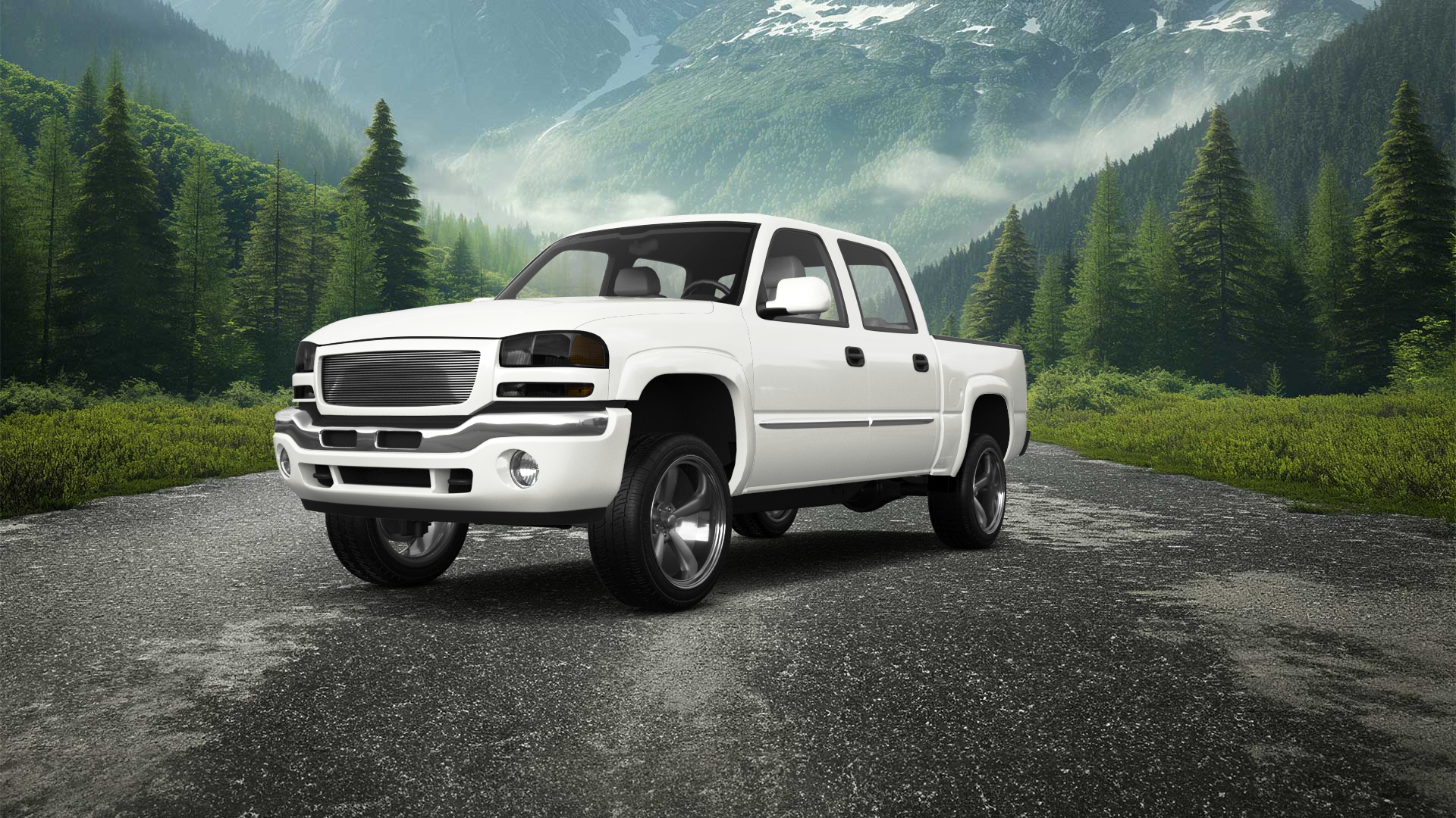 GMC Sierra 1500 Crew Cab Pickup Truck 2000 tuning