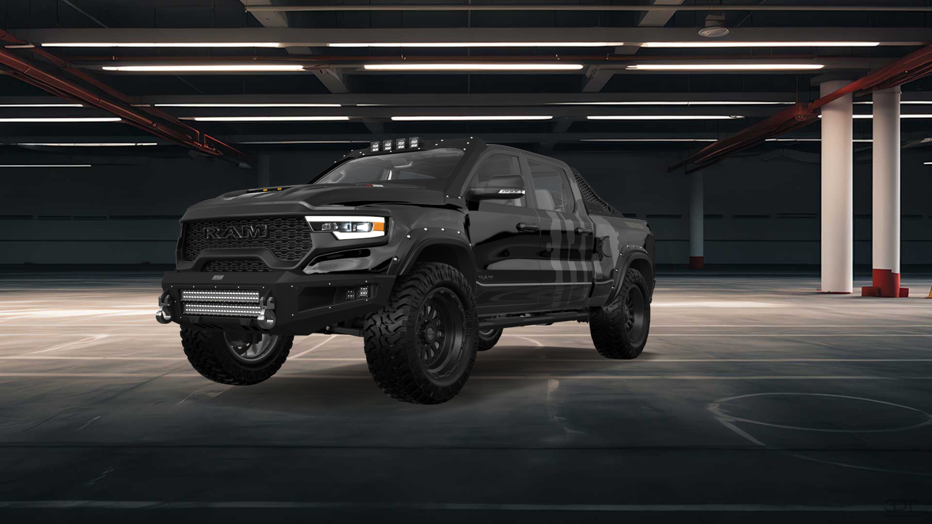 Dodge Ram 1500 TRX 4 Door pickup truck 2021 tuning