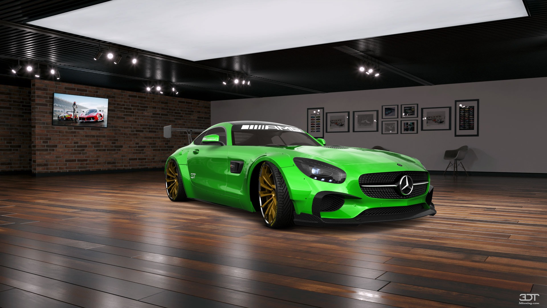 Mercedes AMG GT 2 door fastback coupe 2016