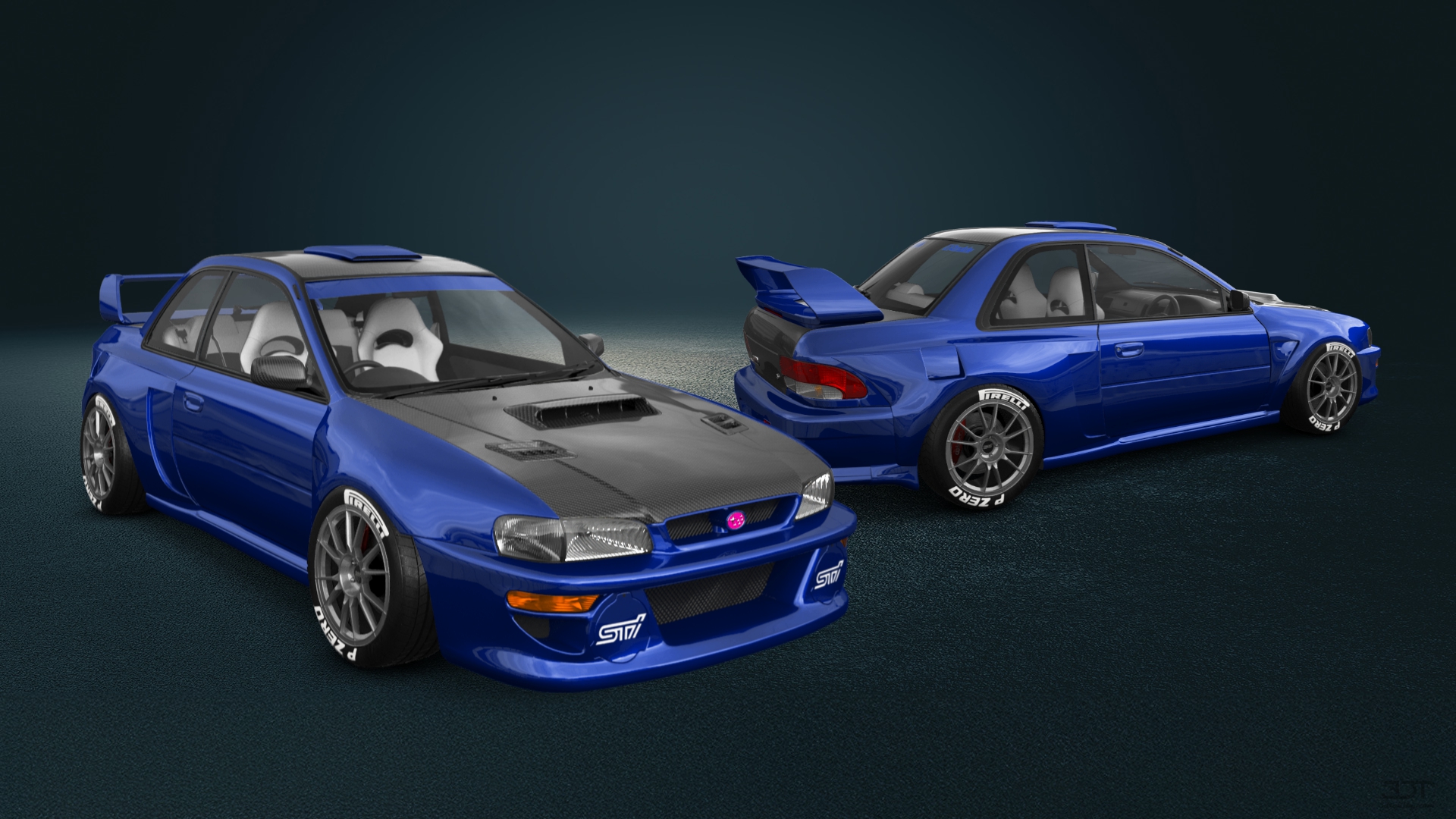 Subaru Impreza WRX STI 22B 2 Door Coupe 2000