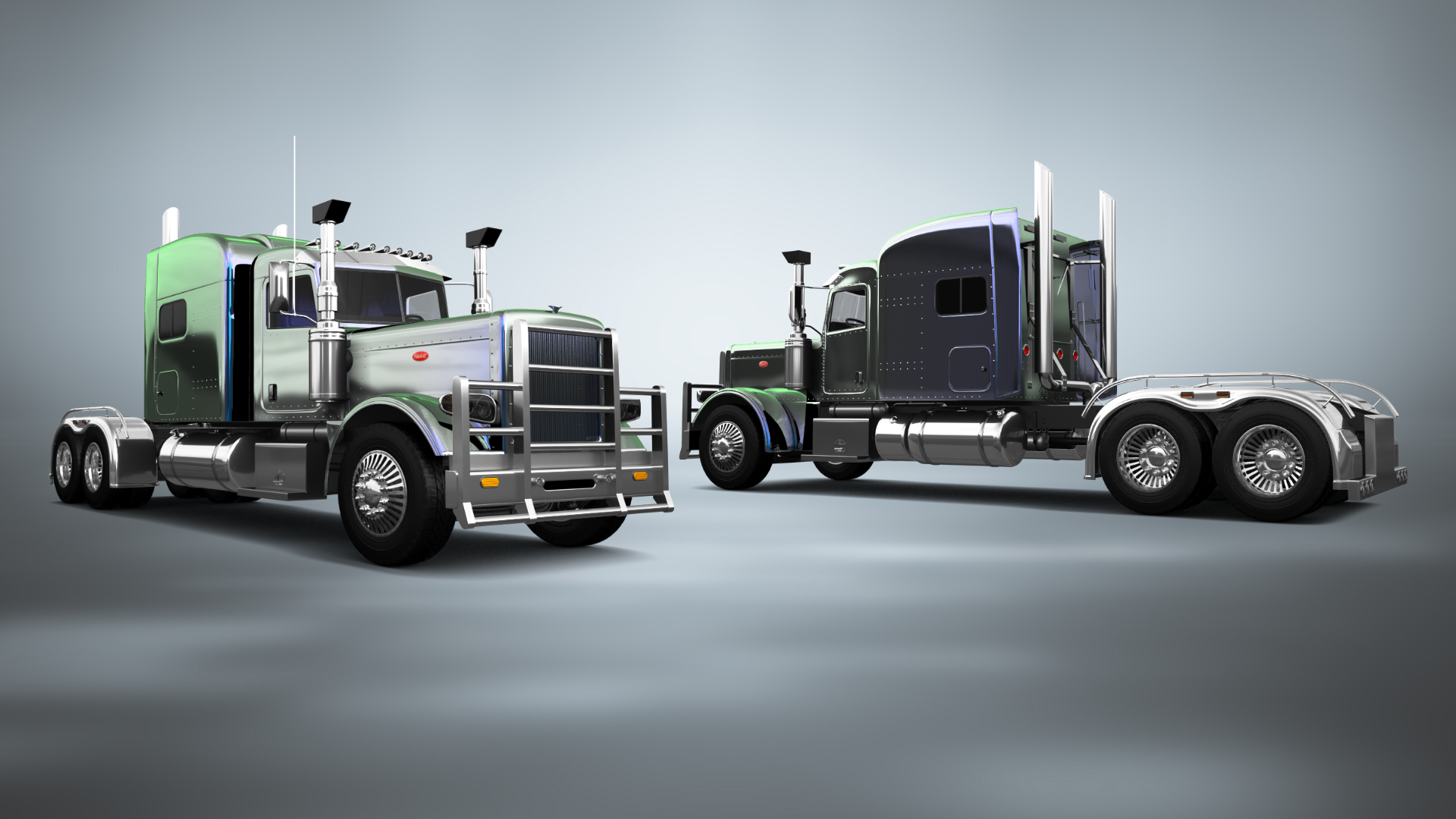 Peterbilt 389 Sleeper Cab Truck 2016 tuning