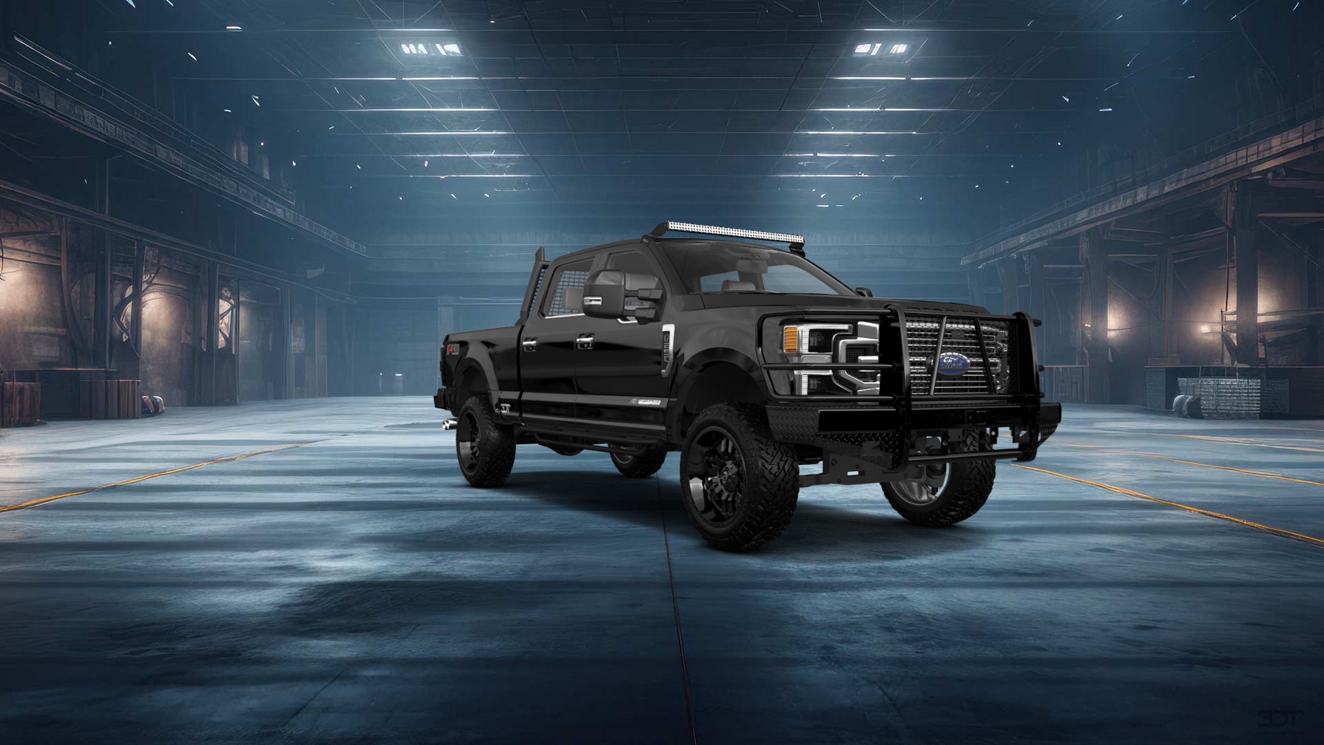 Ford F-250 4 Door pickup truck 2021 tuning