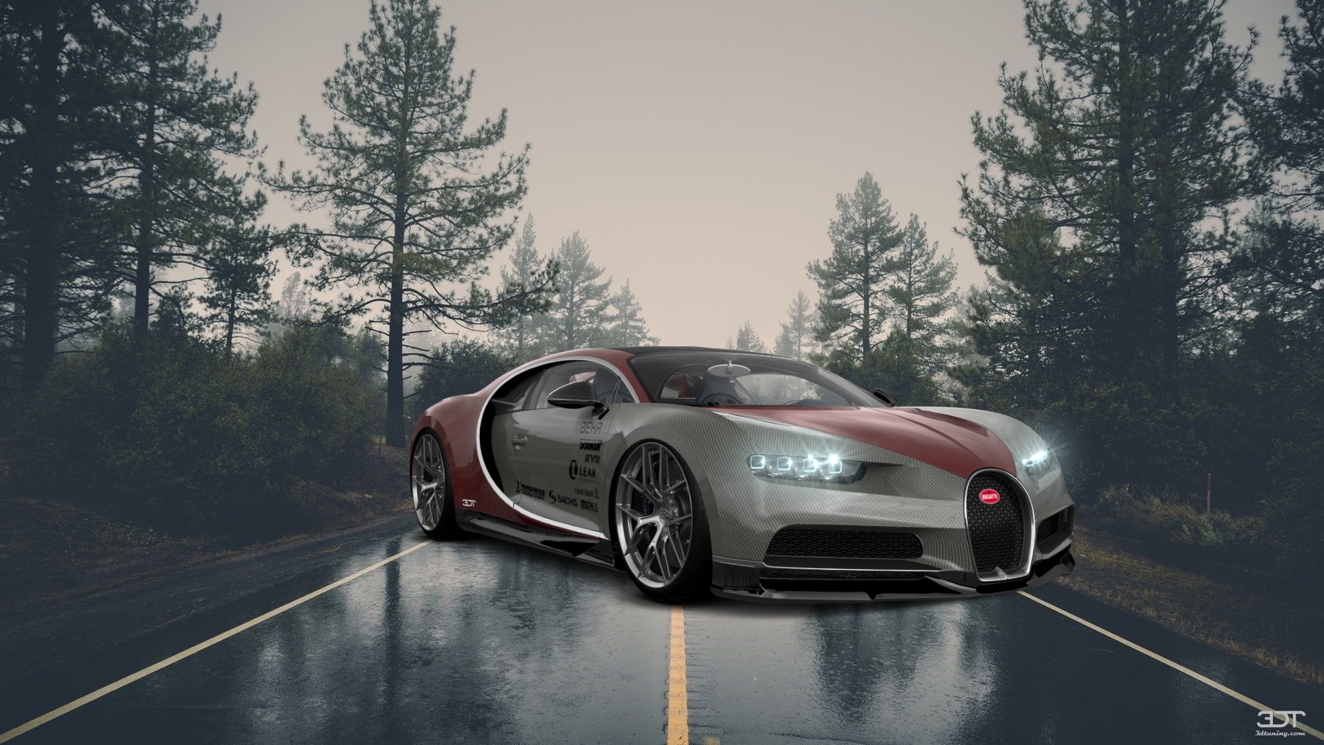 Bugatti Chiron 2 Door Coupe 2016