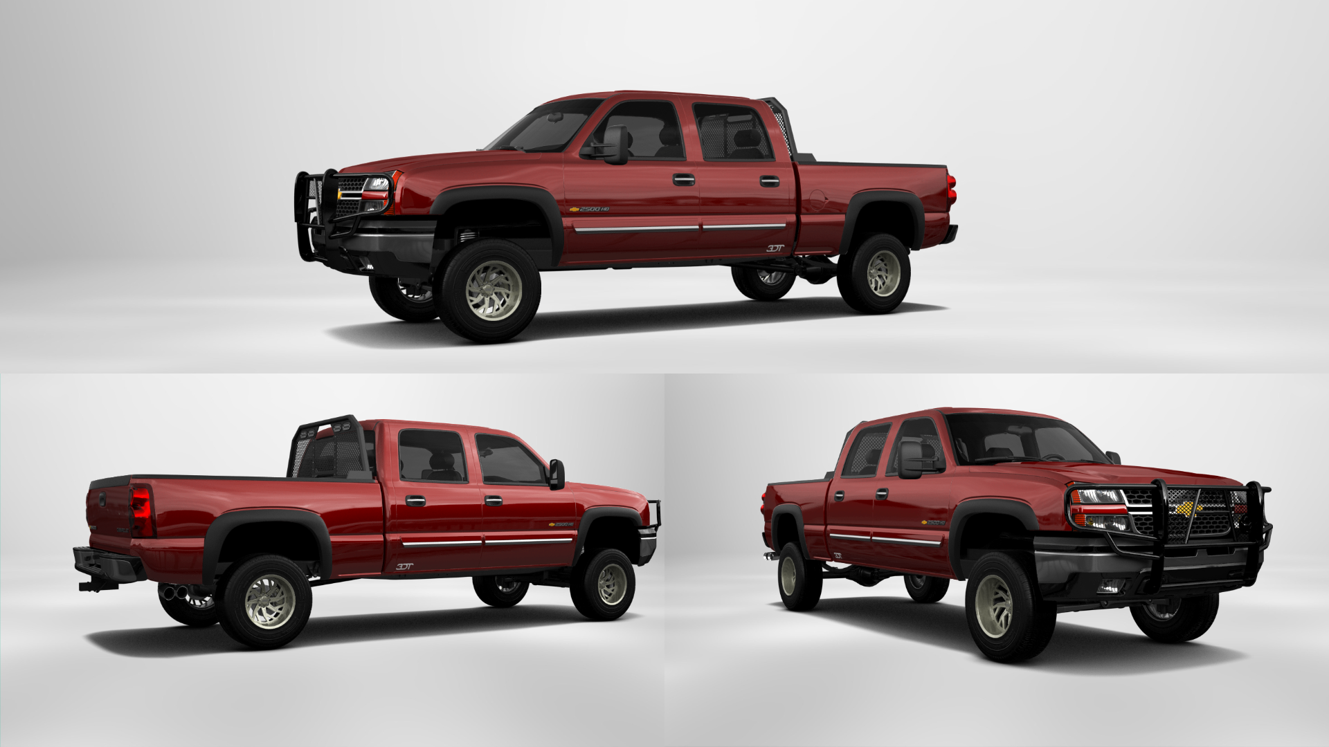 Chevrolet Silverado 2500 HD Long Box 4 Door pickup truck 2002 tuning