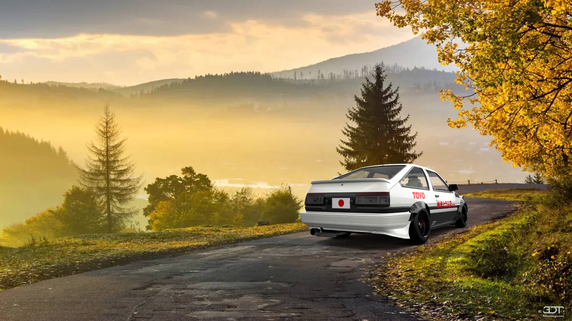 Toyota AE86 3 Door Hatchback 1985 Images