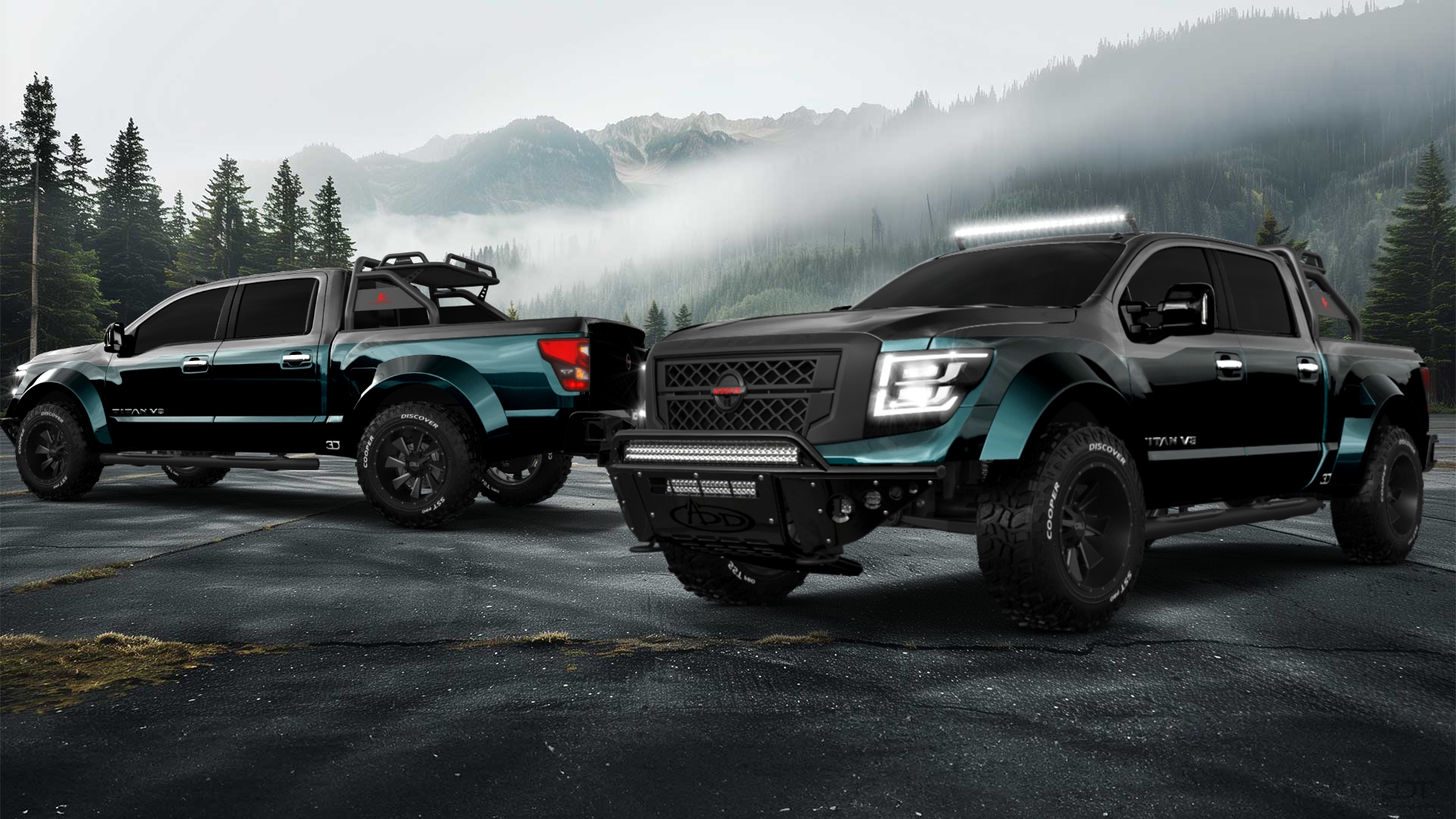 Nissan Titan 4 Door pickup truck 2021