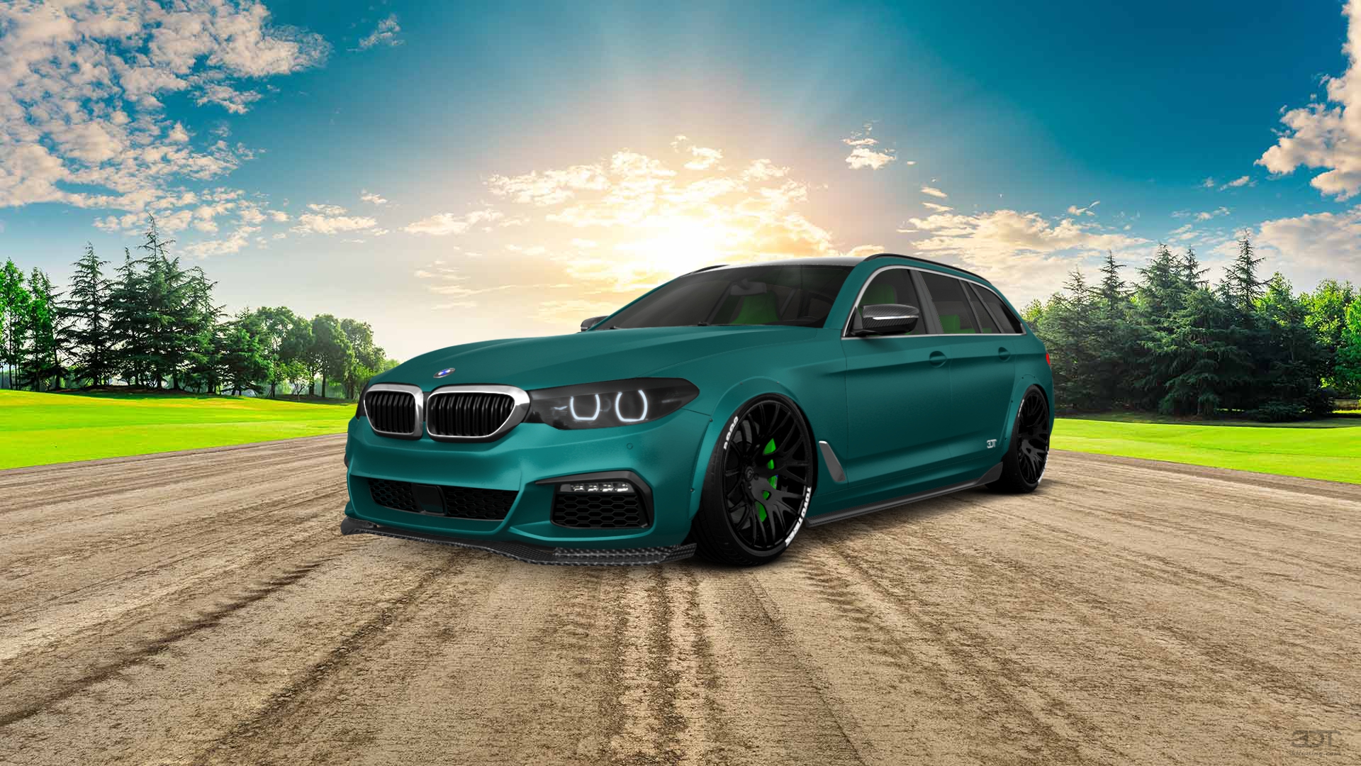 BMW 5 Series 5 door Wagon 2018 Images