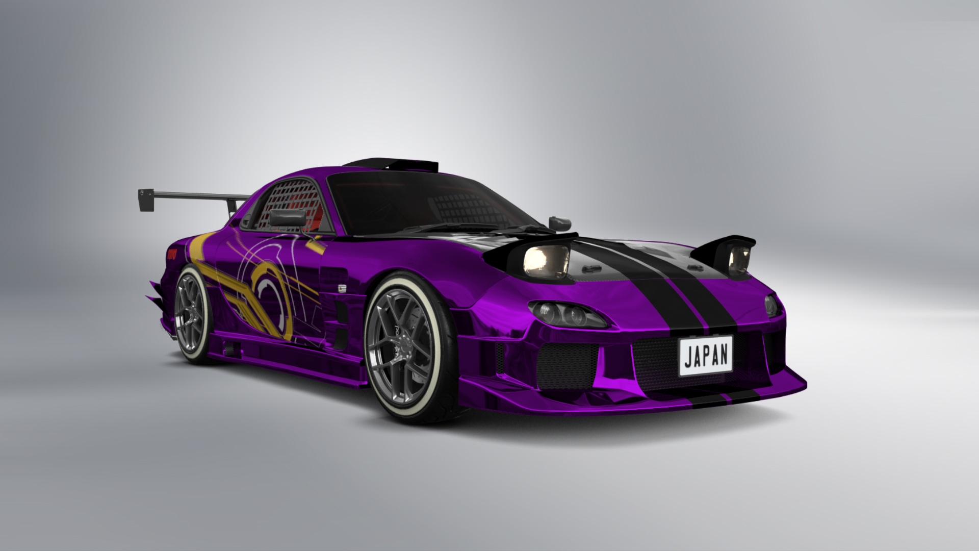 【RAMね】 魔法のパワーストーン prod by BAD ENDO Pranav Sreekanth's 1997 Mazda RX-7 custom build | 3DTuning