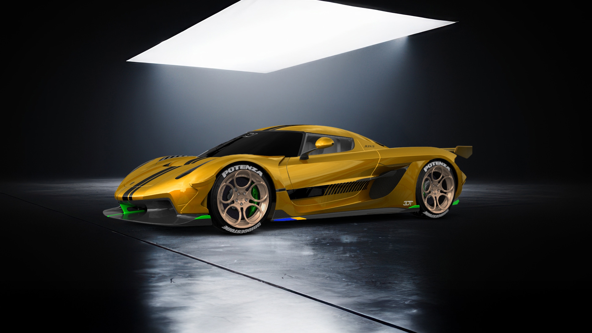 Koenigsegg Jesko 2 door targa top 2020 tuning
