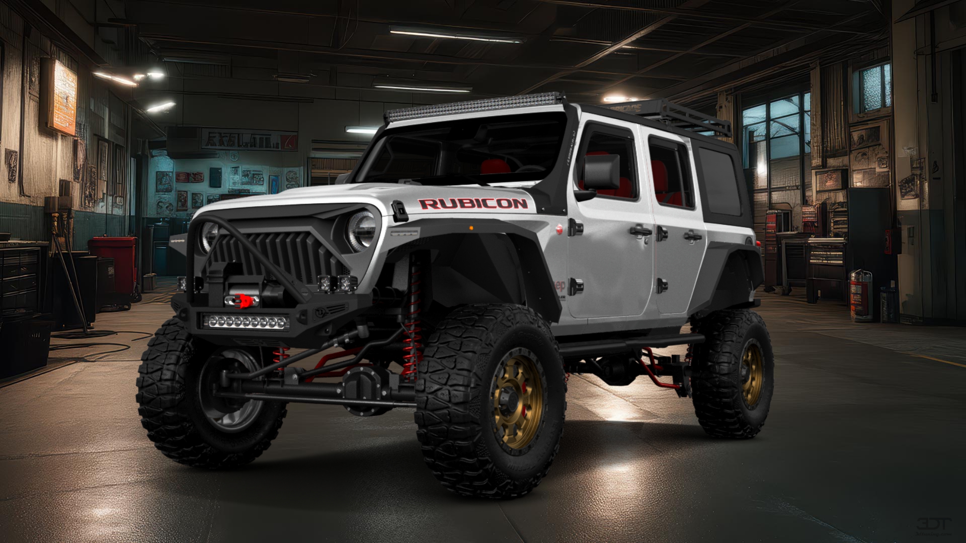 Jeep Wrangler Rubicon JL 4 Door SUV 2017 tuning