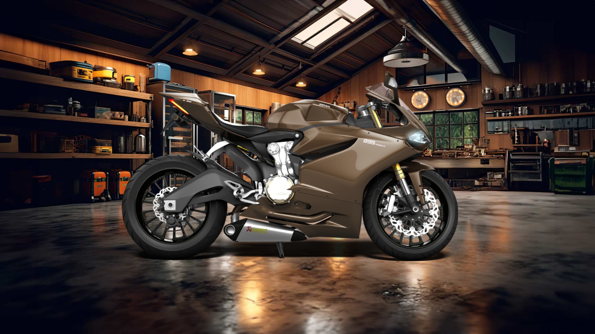 Ducati 899 Panigale Sport Bike 2015 tuning