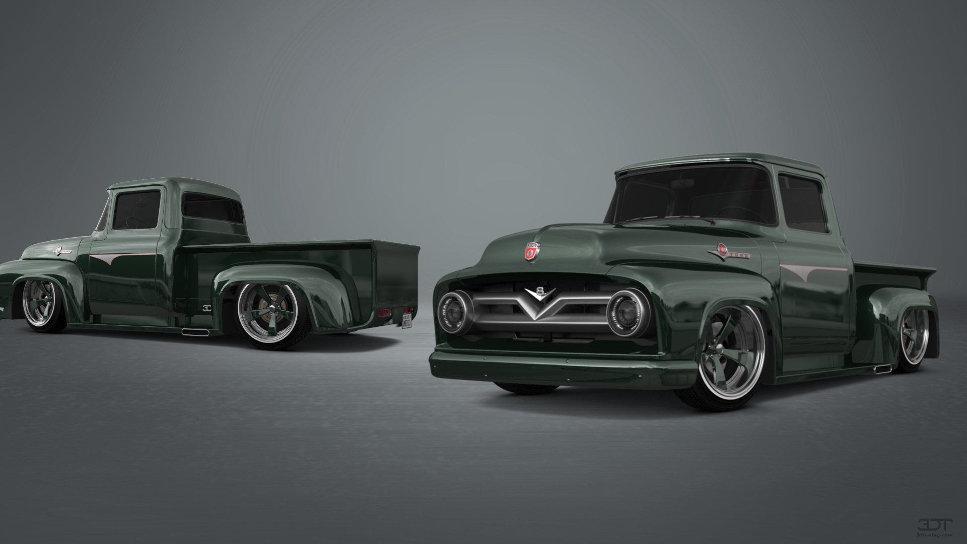 Ford F-100 2 Door truck 1956