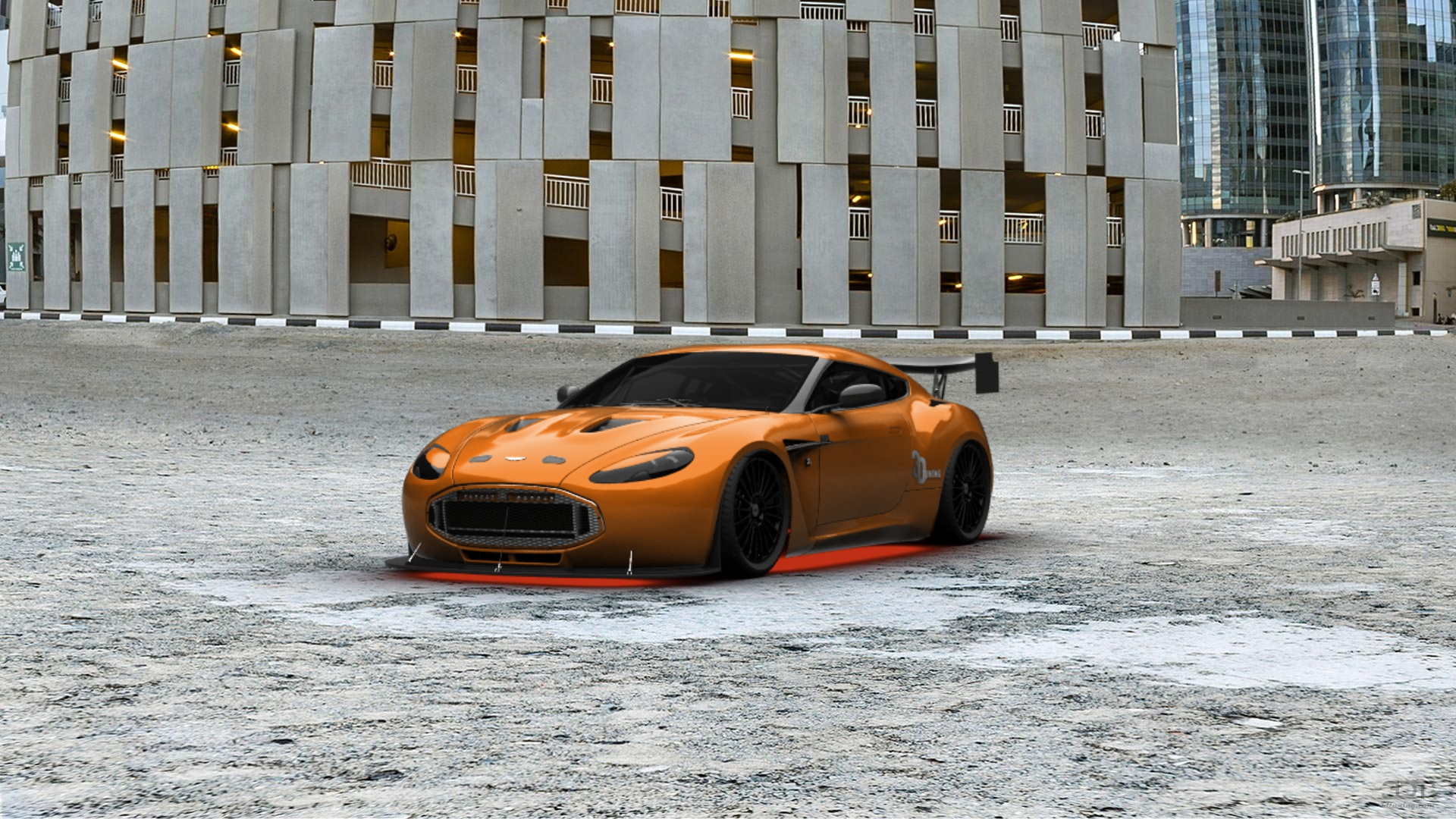 Aston Martin V12 Zagato Coupe 2012 tuning