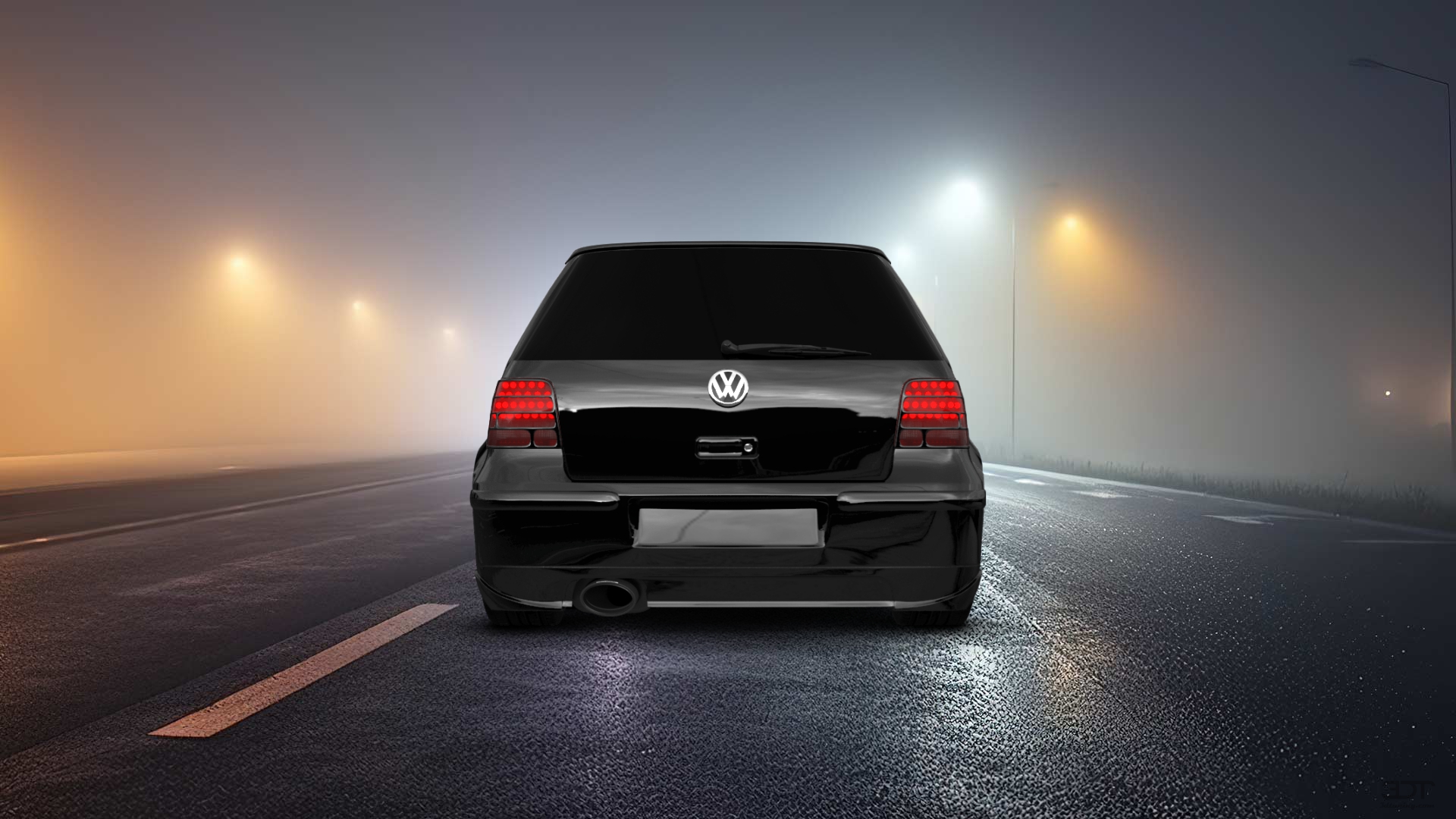 Volkswagen Golf 4 (mk4) 3 Door Hatchback 1997 tuning