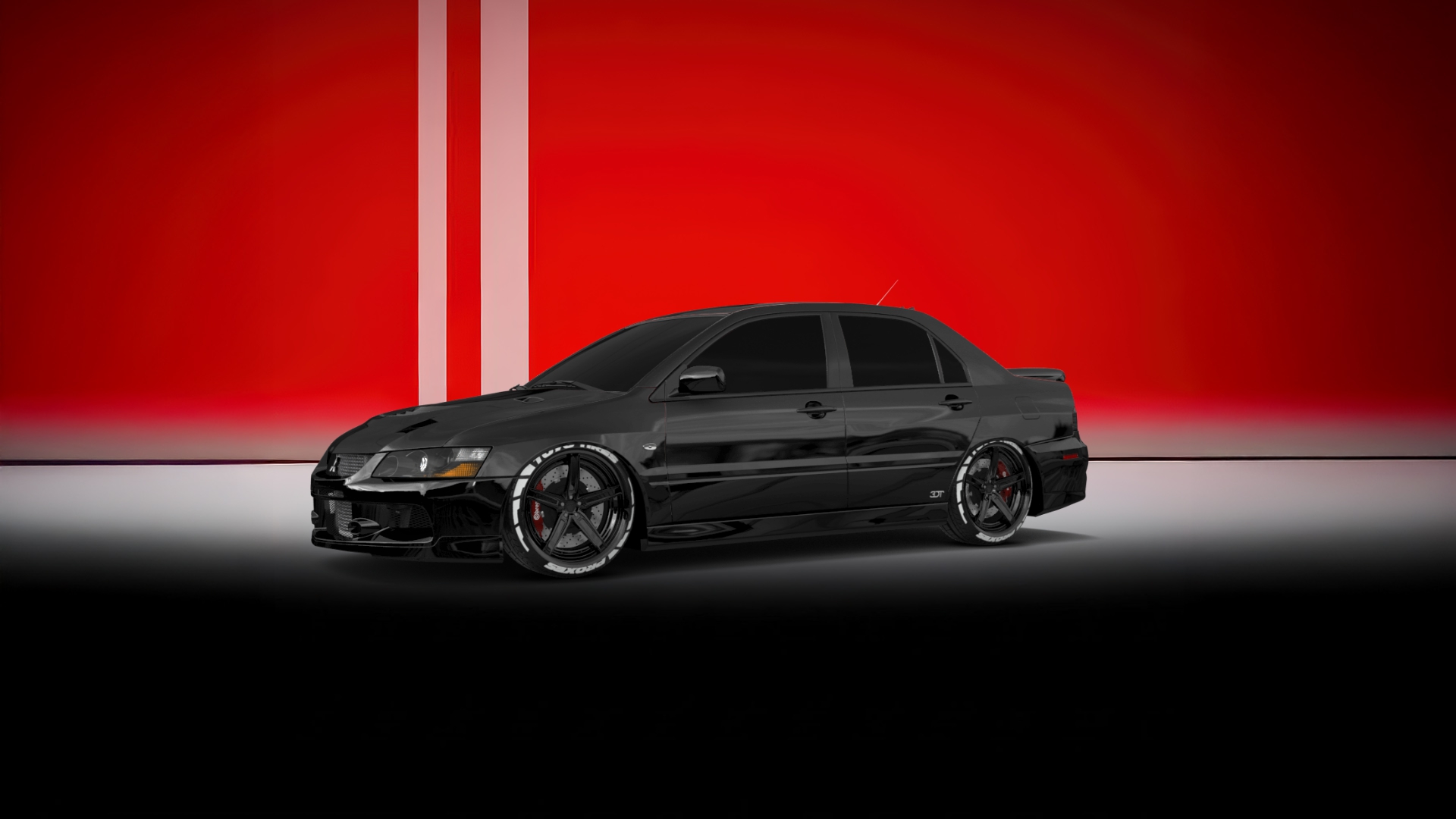 Mitsubishi Lancer Evo IX 4 Door Saloon 2005 tuning