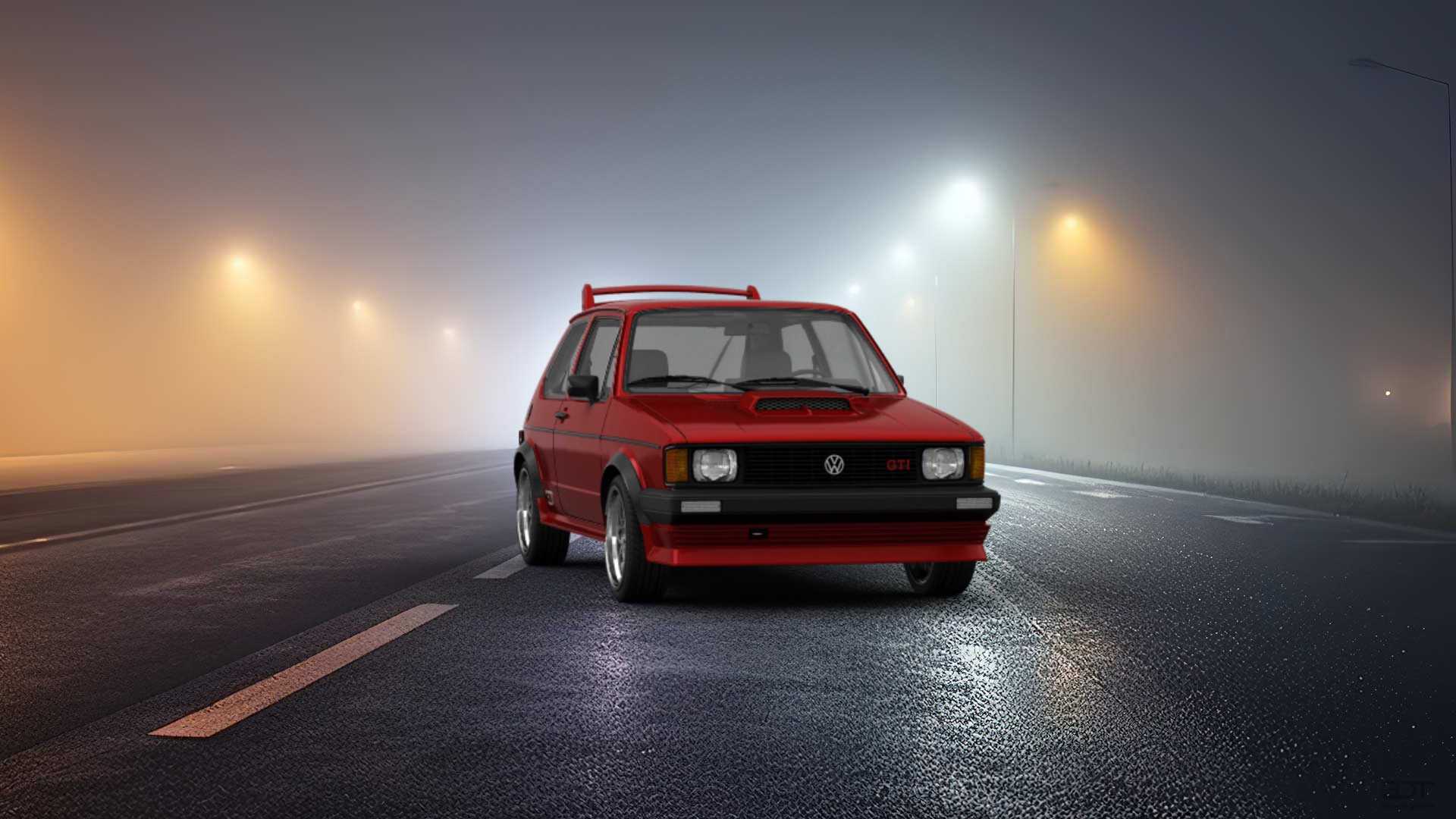 Volkswagen Rabbit GTI Mk1 3 Door Hatchback 1984 tuning