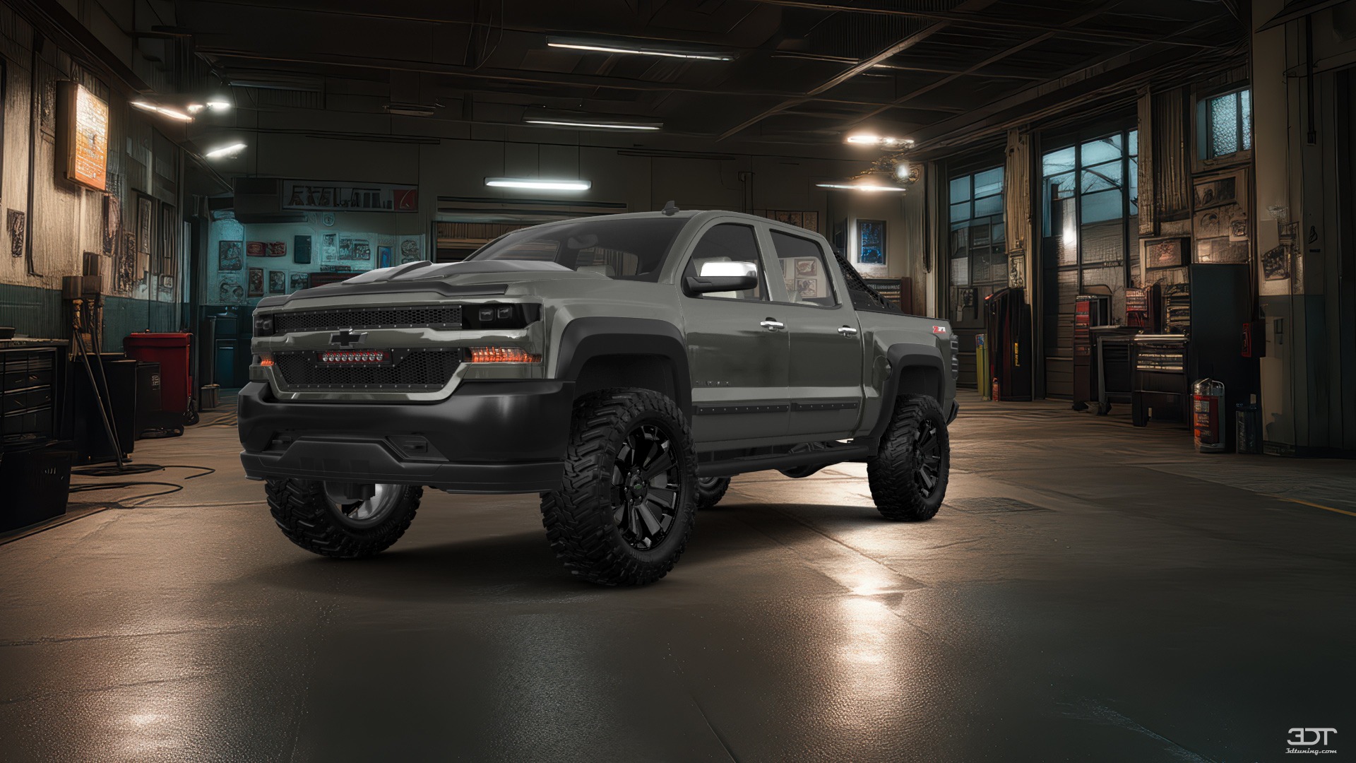 Chevrolet Silverado 1500 4 Door pickup truck 2016 tuning