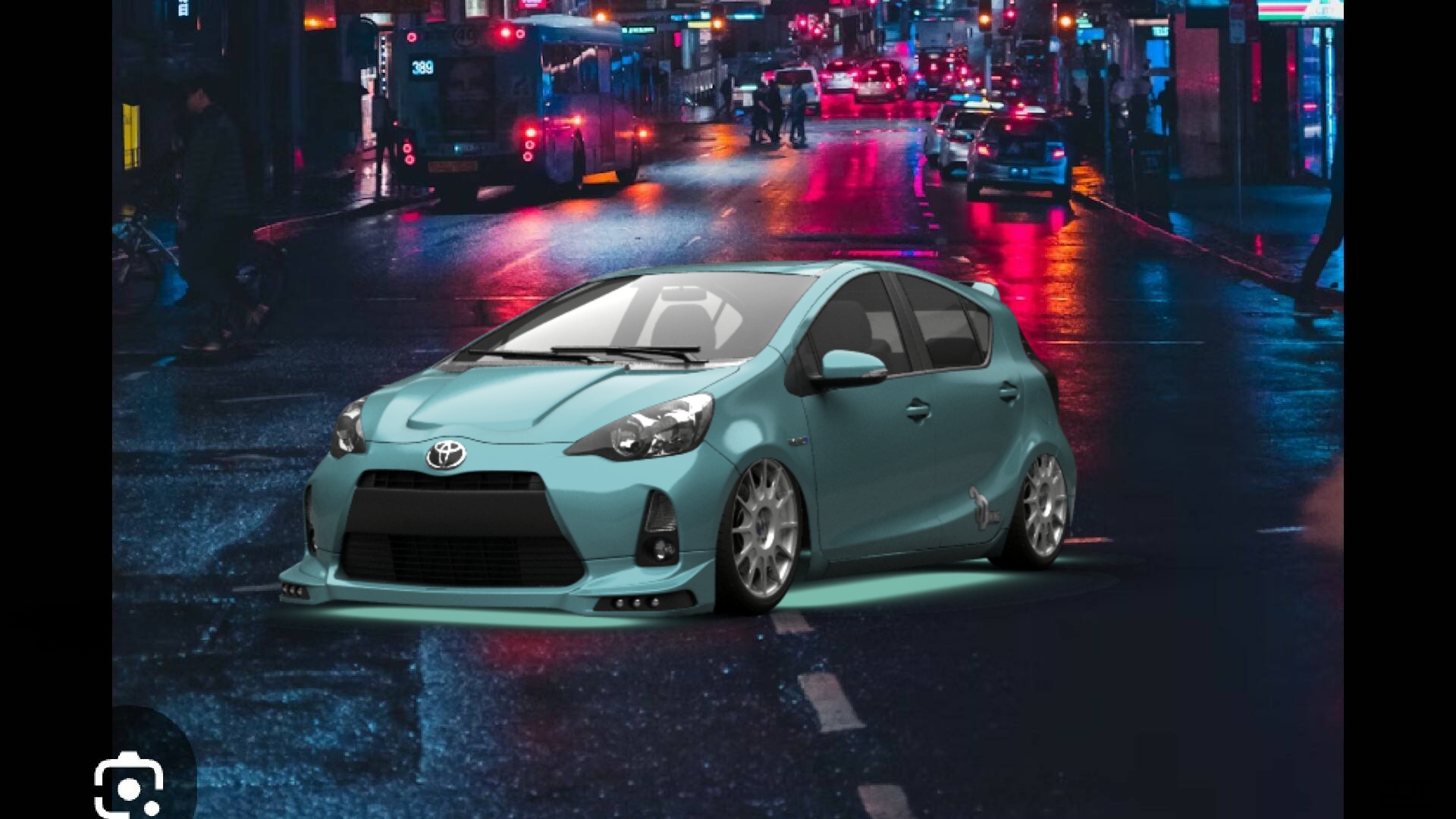 Toyota Prius C 5 Door Hatchback 2012 Bilder