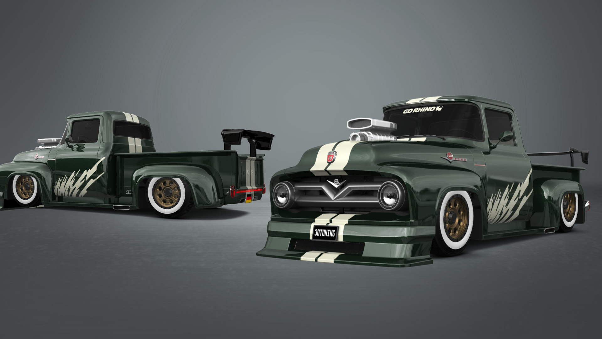 Ford F-100 2 Door truck 1956