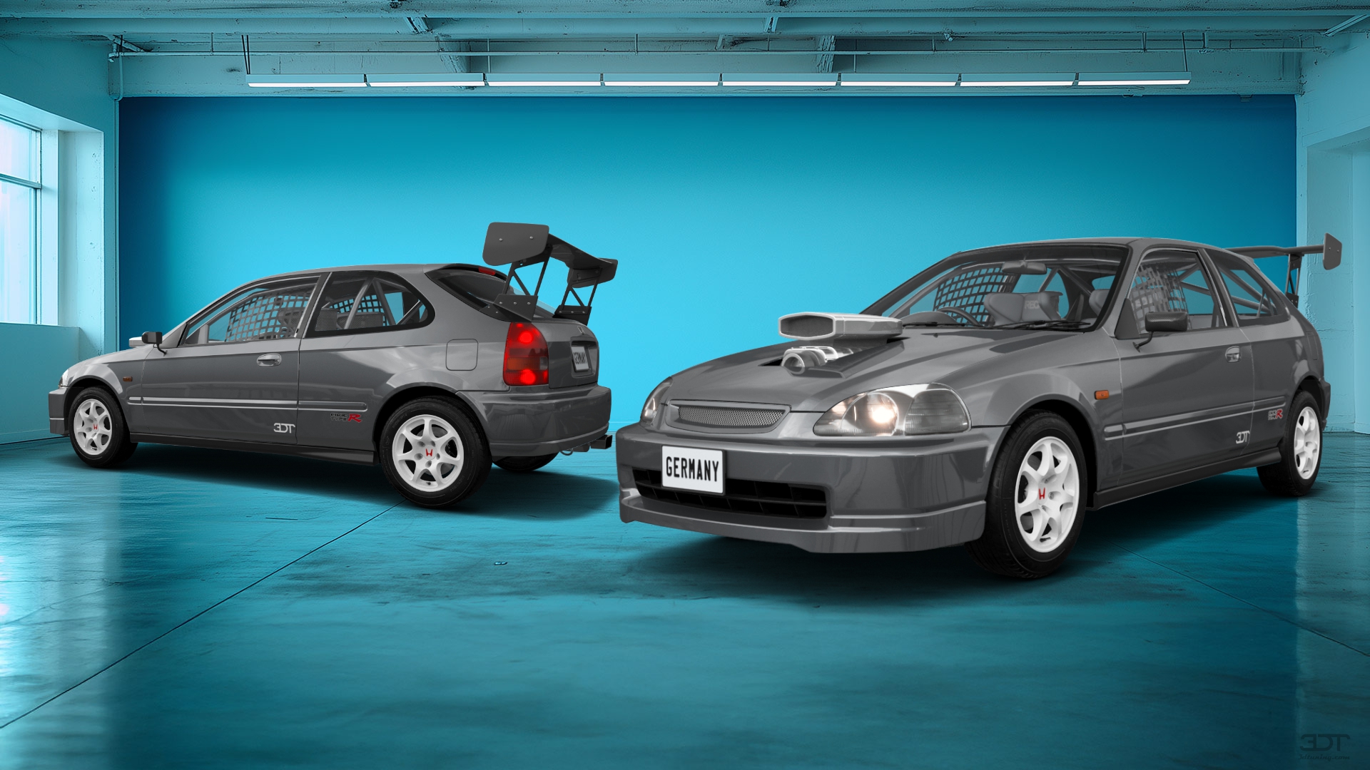 Honda Civic 3 Door Hatchback 1997 tuning