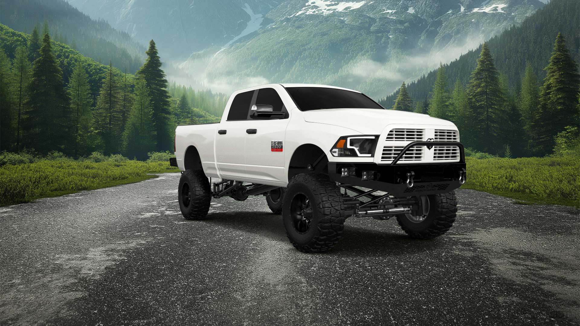 Dodge Ram 2500 4 Door Truck 2014 tuning