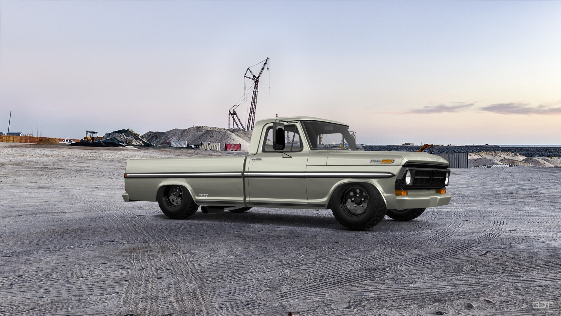 Ford F-250 2 Door pickup truck 1971