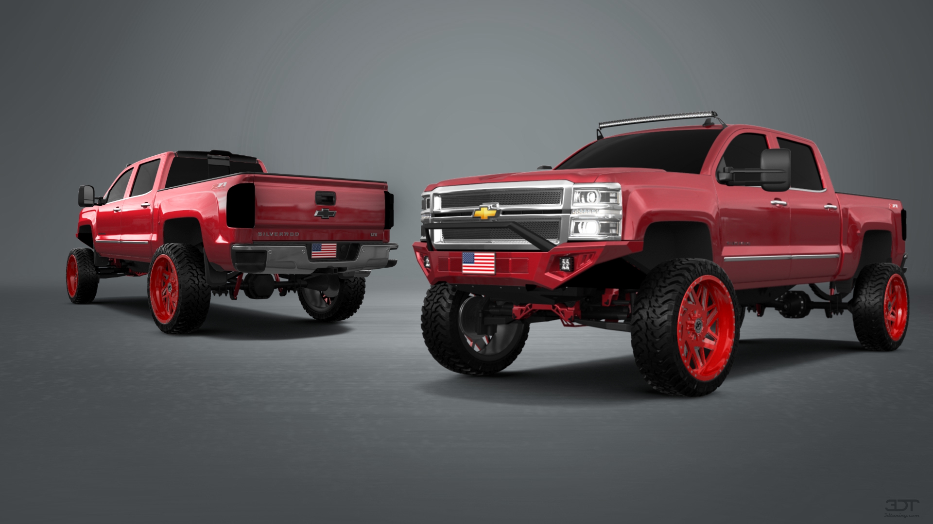 Chevrolet Silverado 1500 4 Door pickup truck 2014 tuning