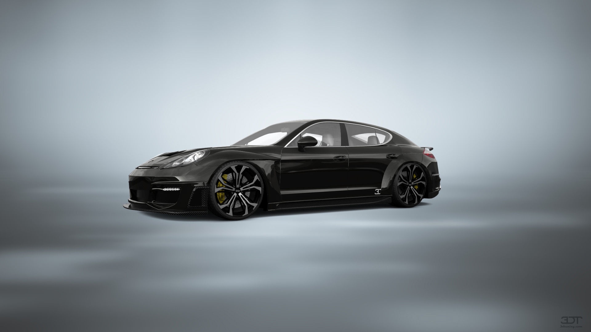 Porsche Panamera 4 door fastback saloon 2011 tuning