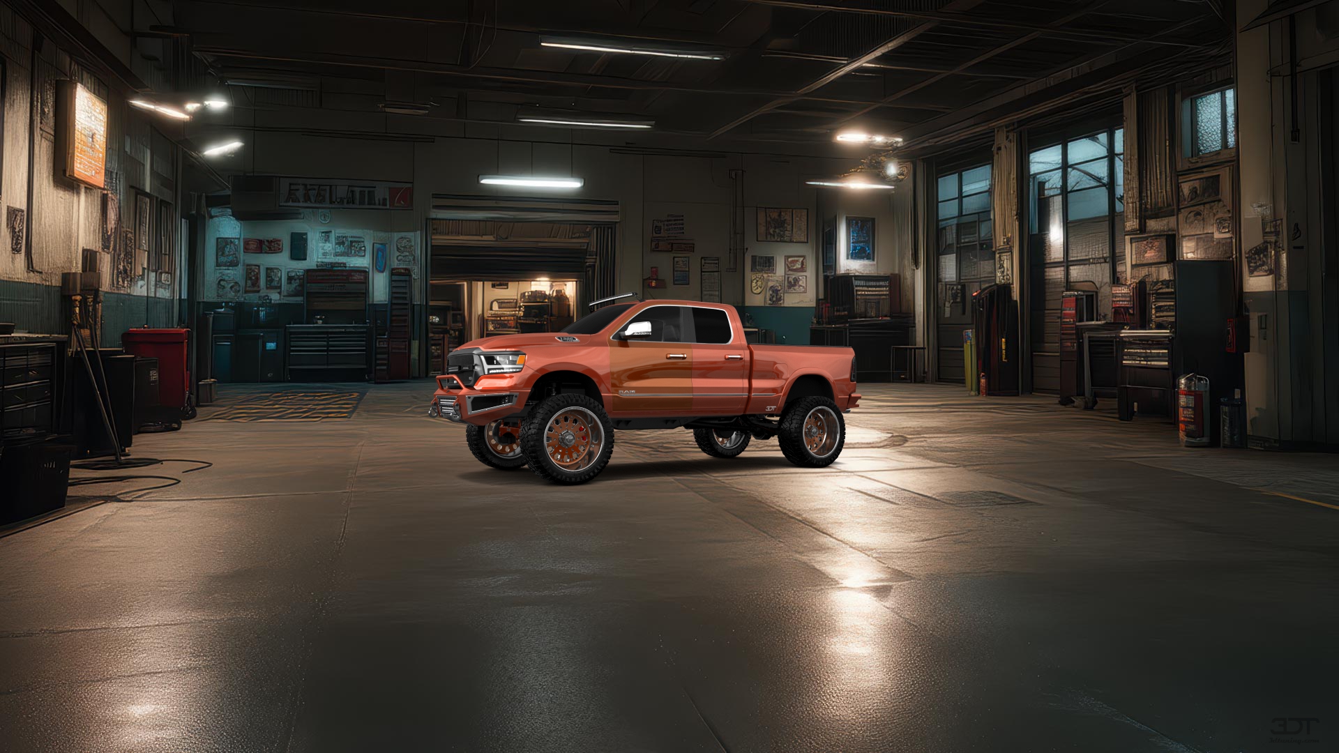 Dodge Ram 1500 Quad Cab 6.4' box 4 Door Truck 2019 tuning