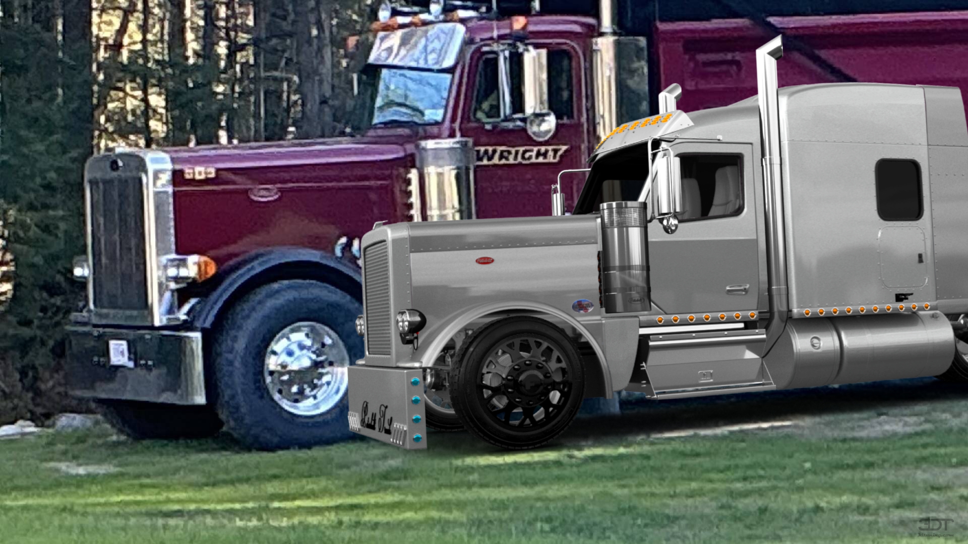 Peterbilt 589 Sleeper Cab Truck 2024 tuning