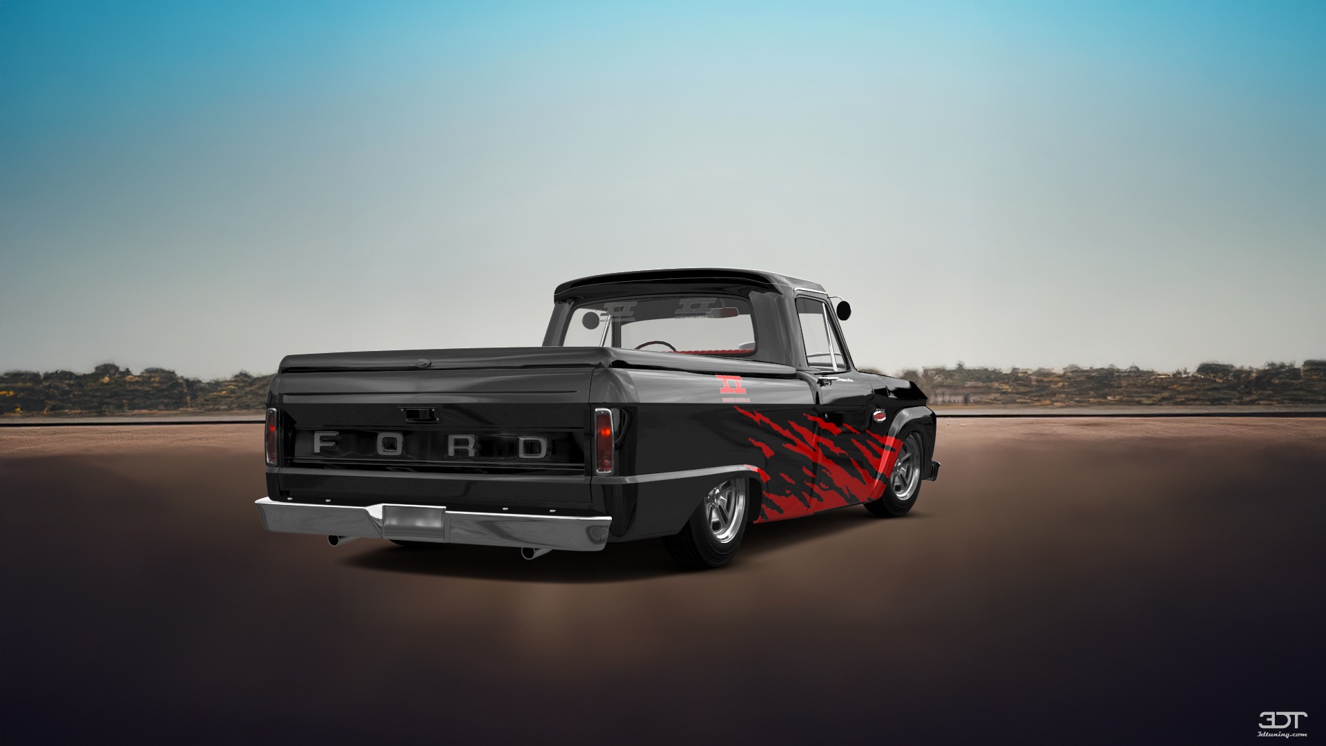 Ford F-100 Custom Cab 2 Door pickup truck 1966 Images