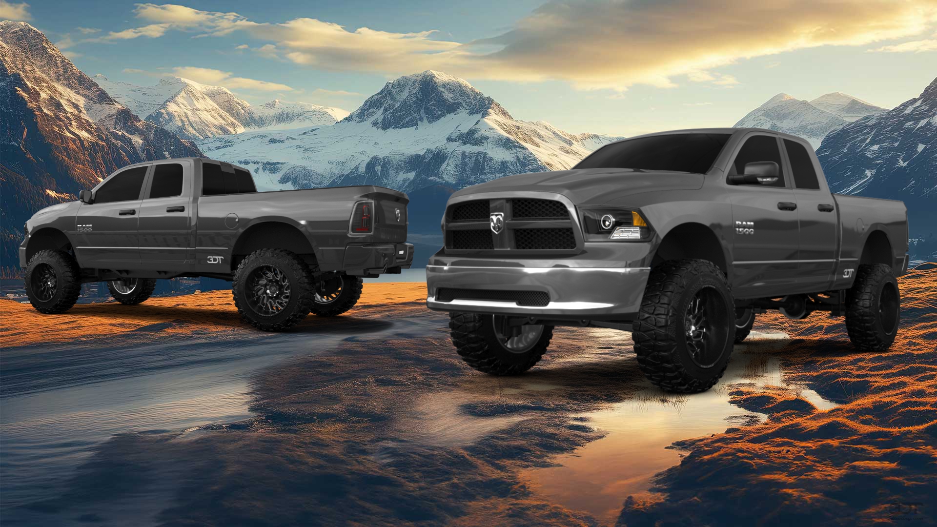 Dodge Ram 1500 6.4' box Extended Cab 4 Door pickup truck 2009