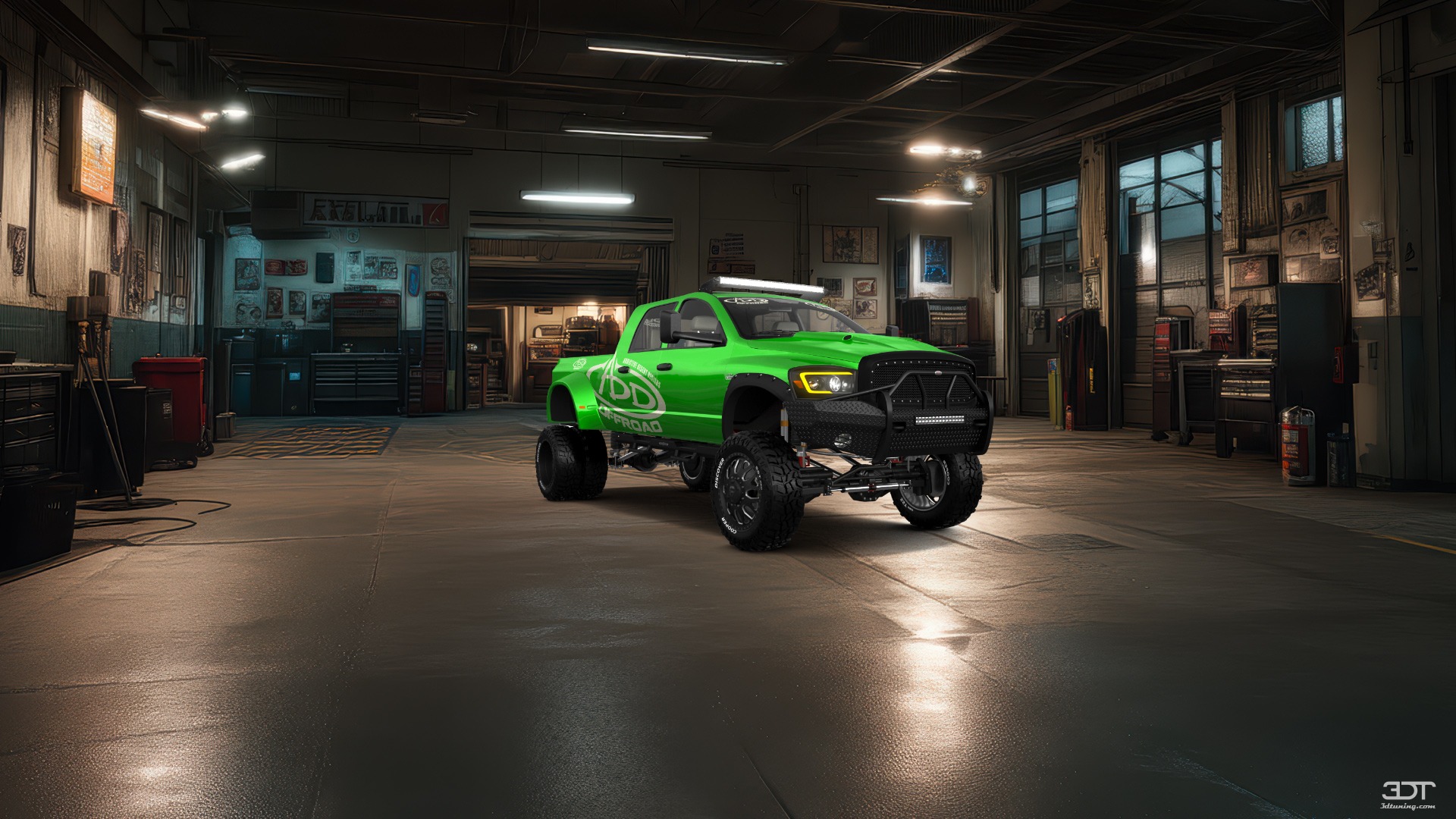 Dodge Ram 3500 Dually 4 Door pickup truck 2007 tuning